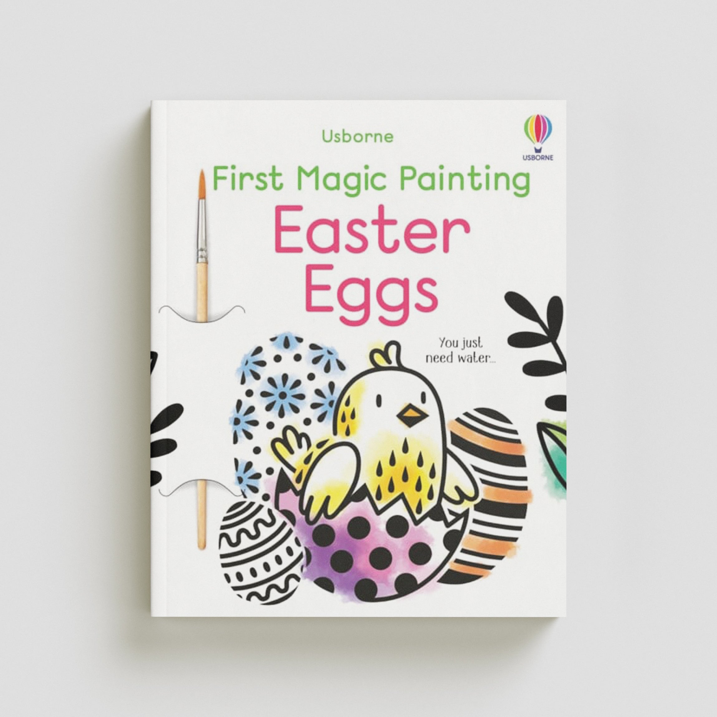 First Magic Painting Easter Eggs