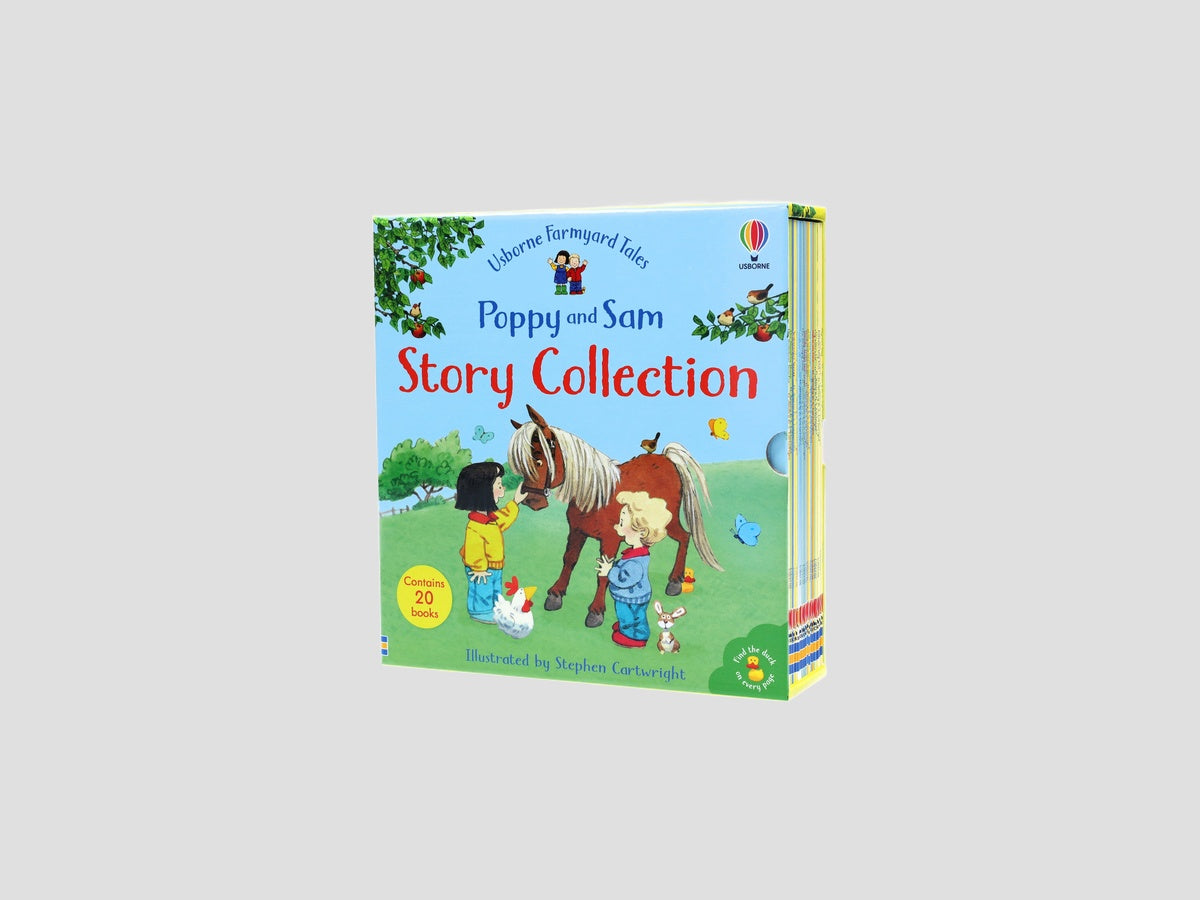 Usborne Farmyard Tales Poppy and Sam Story Collection 20 Books Set - Ages 2-6