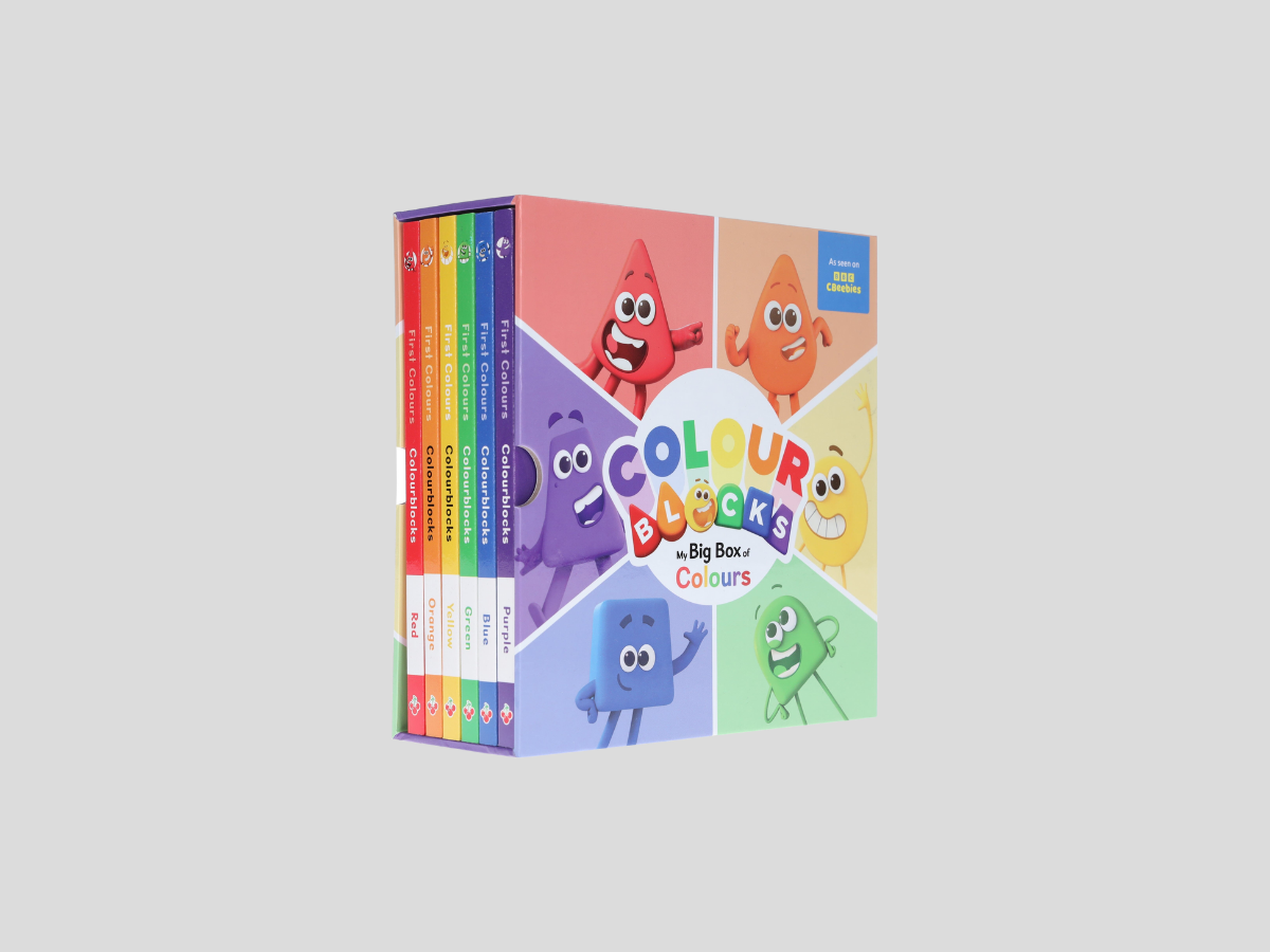 Colourblocks: My Big Box of Colours 6 Books Collection Set - Ages 3-6