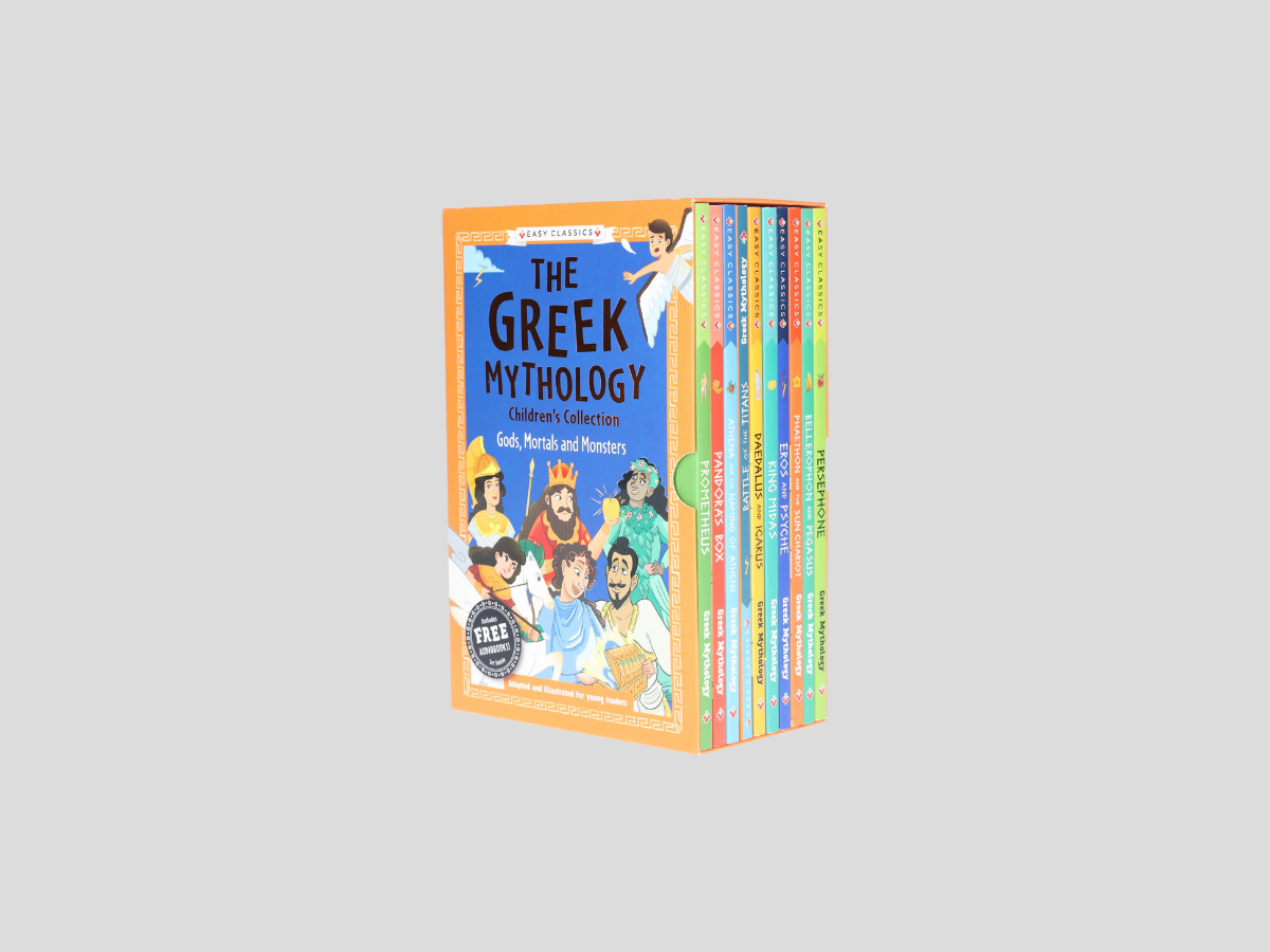 The Greek Mythology Children's Collection: Gods, Mortals and Monsters 10 Books Collection Box Set - Ages 7 - 9