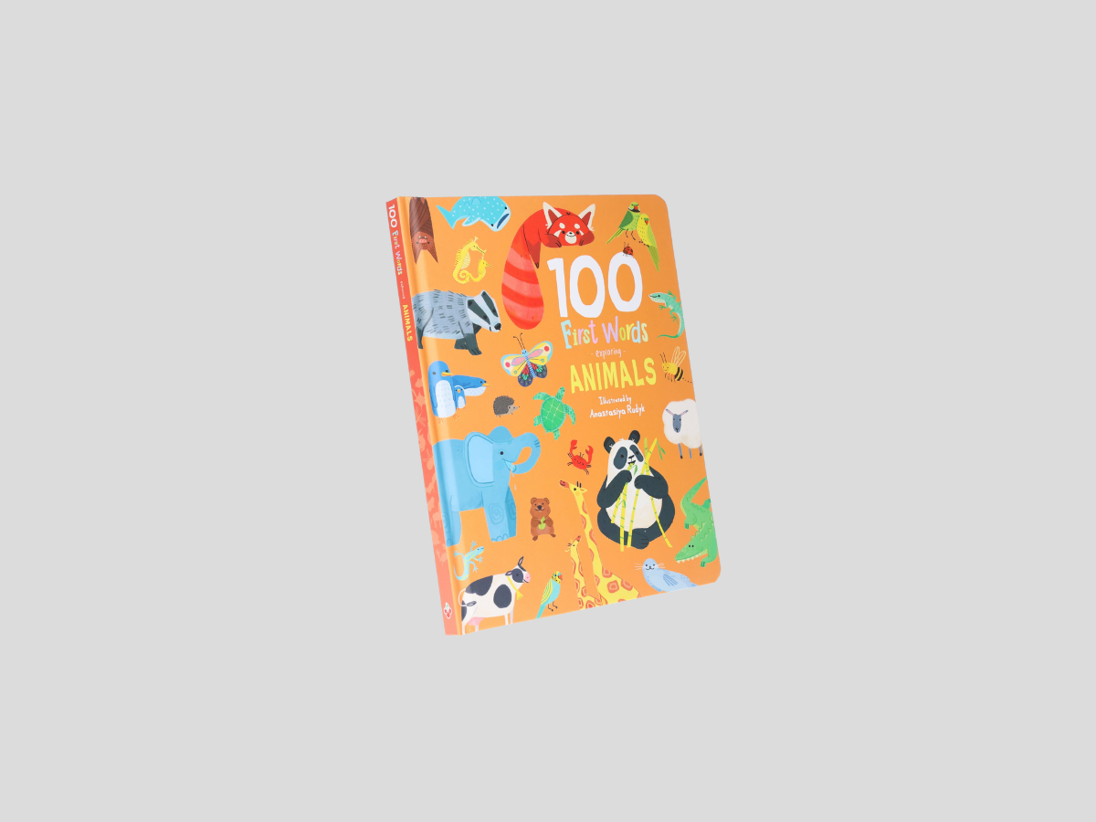 100 First Words Exploring Animals - Ages 3-5