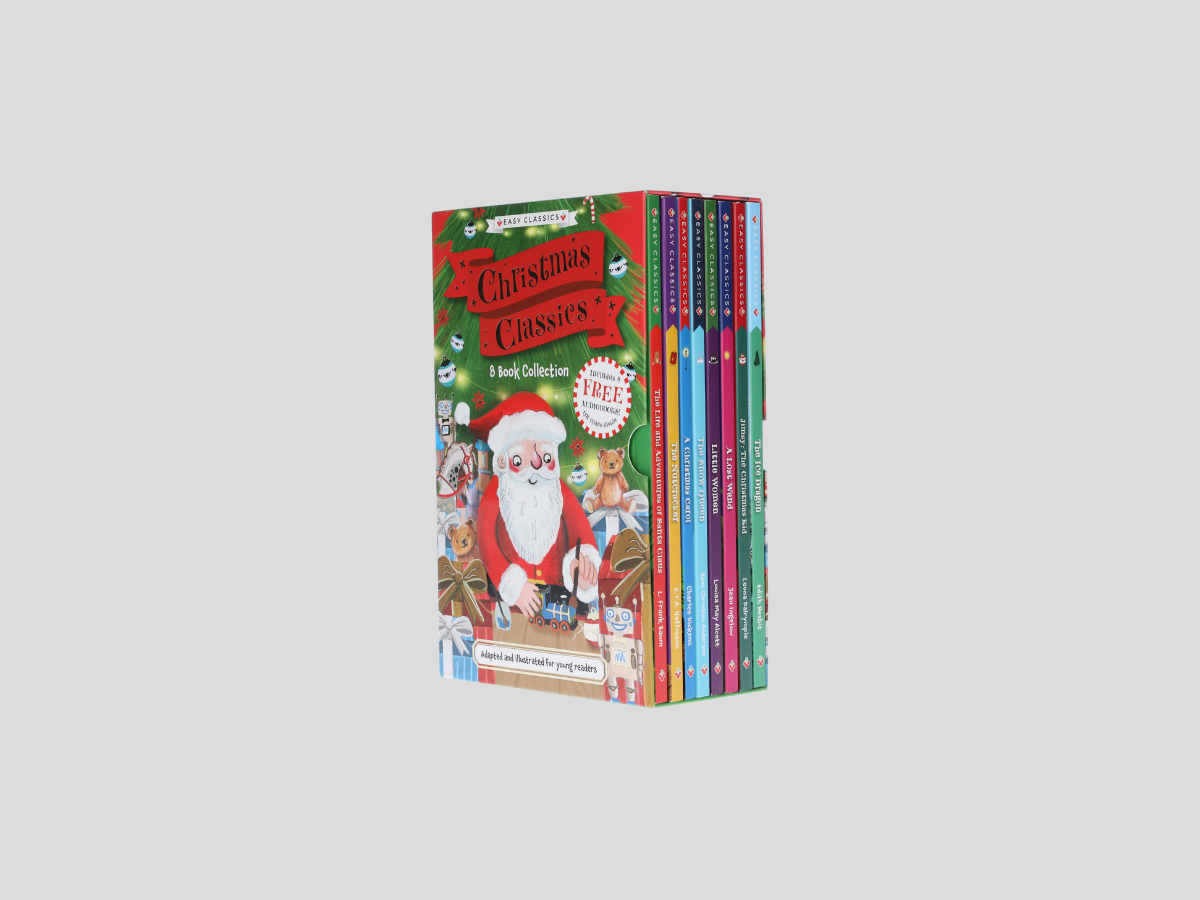 Christmas Children’s Easy Classics Collection 8 Books Box Set - Ages 7-9