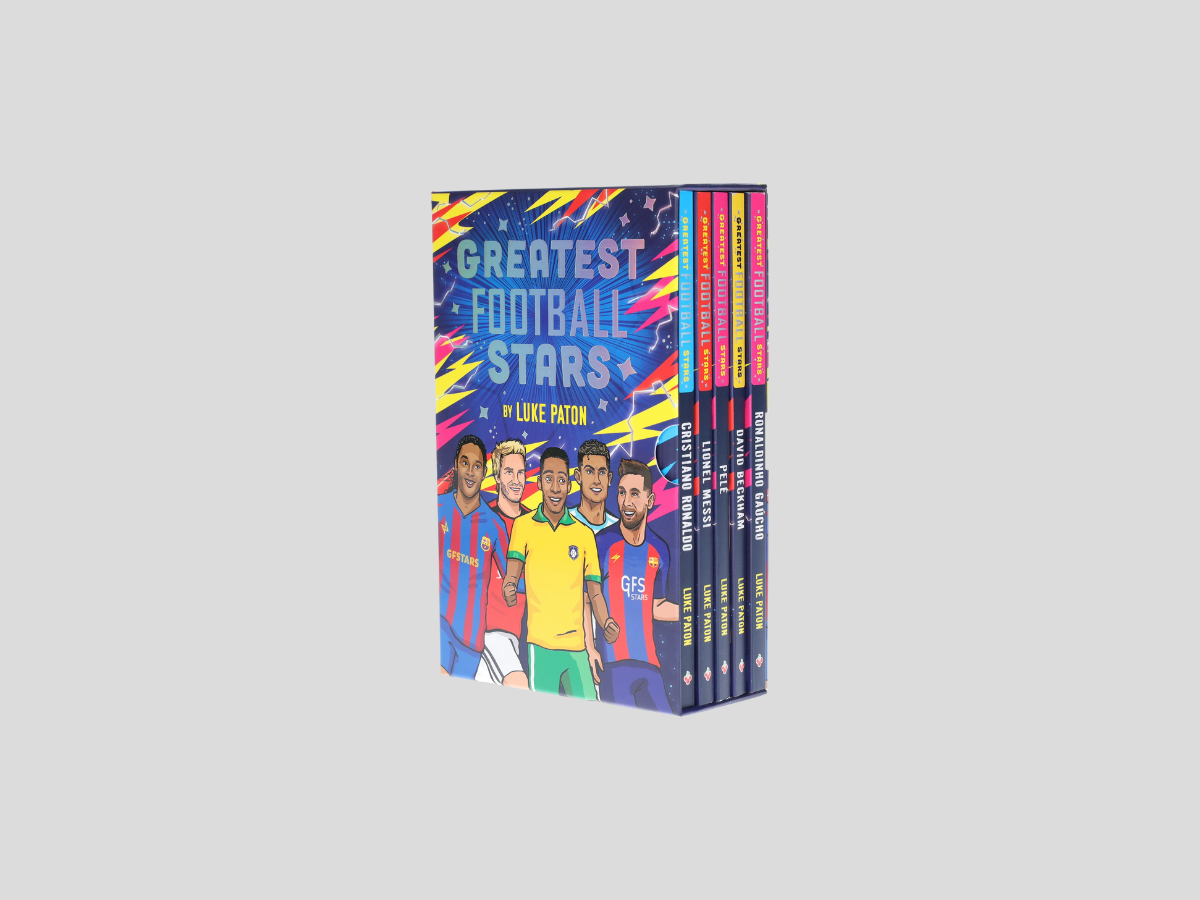 The Greatest Football Stars Series: 5 Books Collection Box Set - Ages 7-9