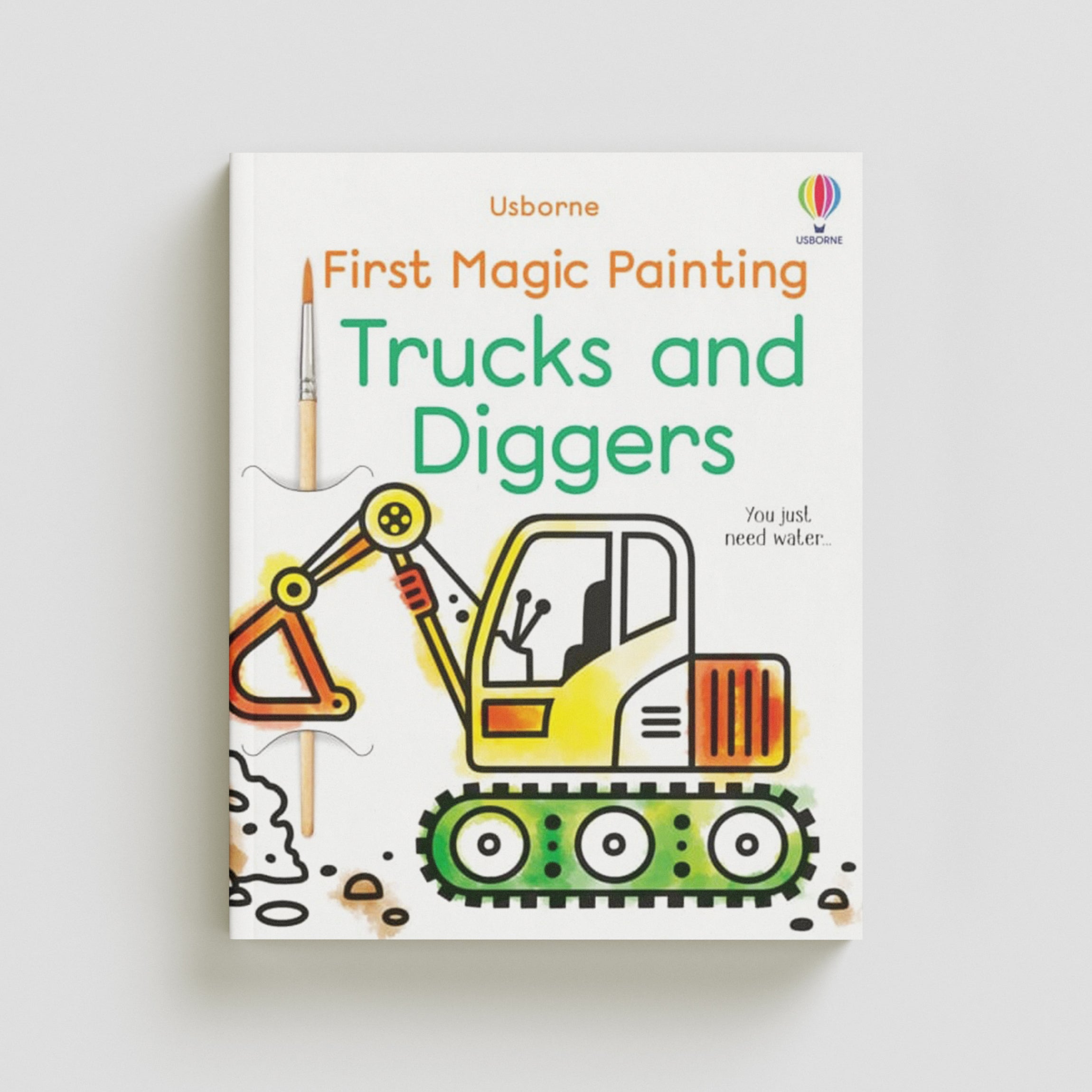 First Magic Painting Trucks and Diggers