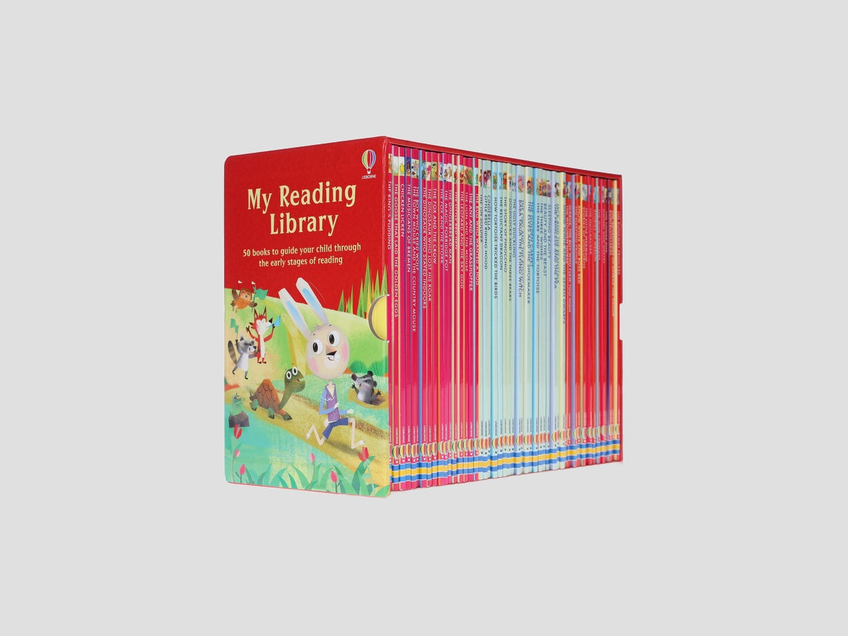 The Usborne Reading Collection 50 Books Box Set (with Free Audio Online) - Ages 5+