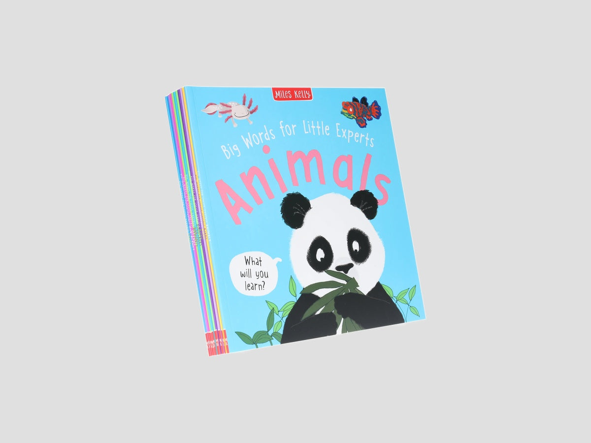 Big Words for Little Experts: 10 Books Collection Set - Ages 2+