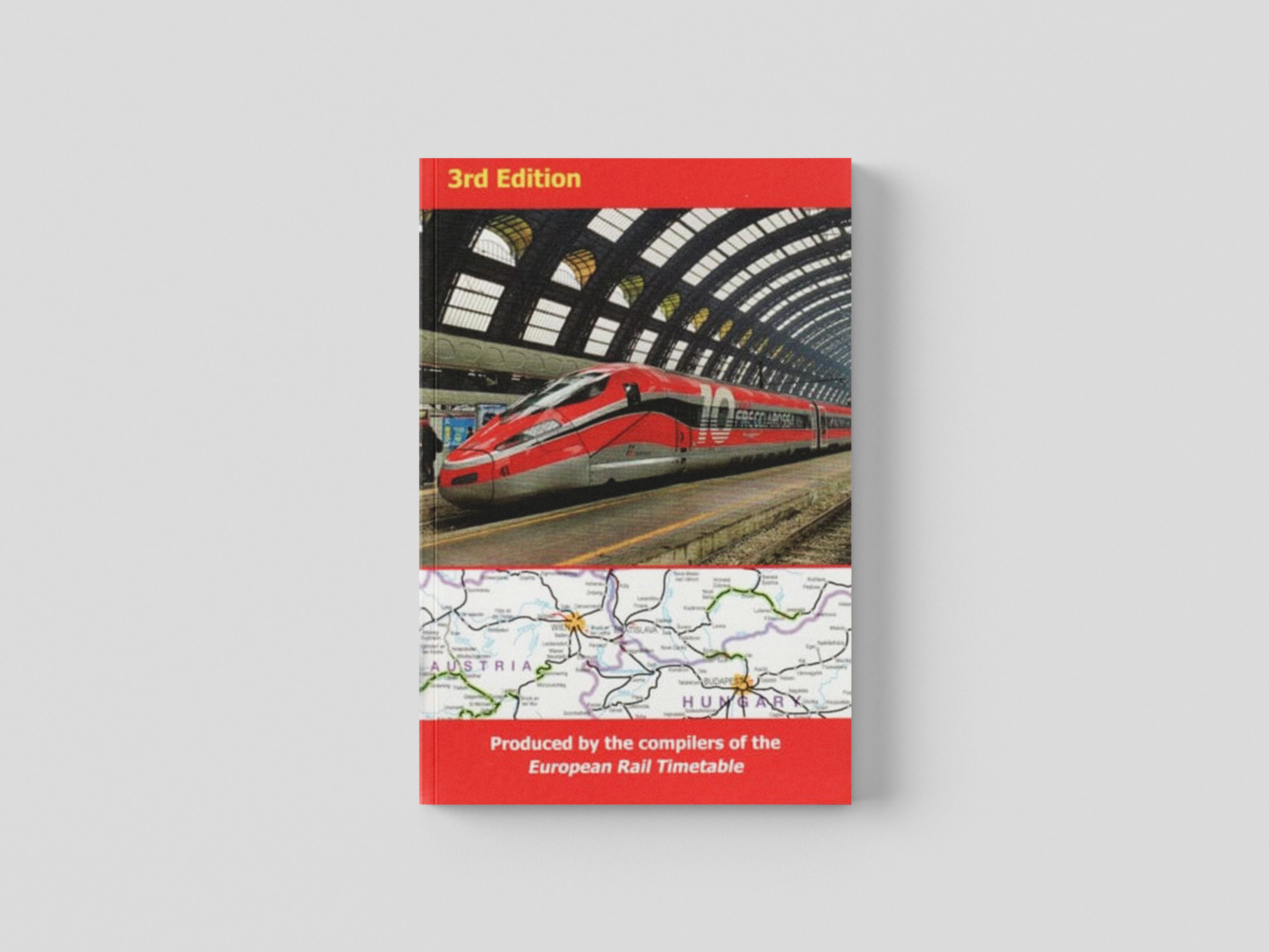Rail Map Europe : 3rd Edition, 2nd revision
