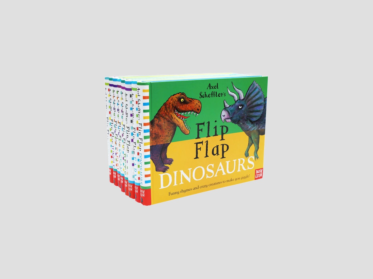 Axel Scheffler's Flip Flap Series 8 Books Collection - Age 0-5