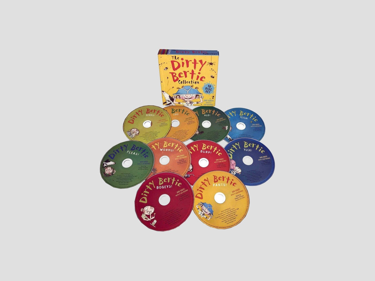 The Dirty Bertie Collection 10 CD Set - Ages 5+ - Audiobook