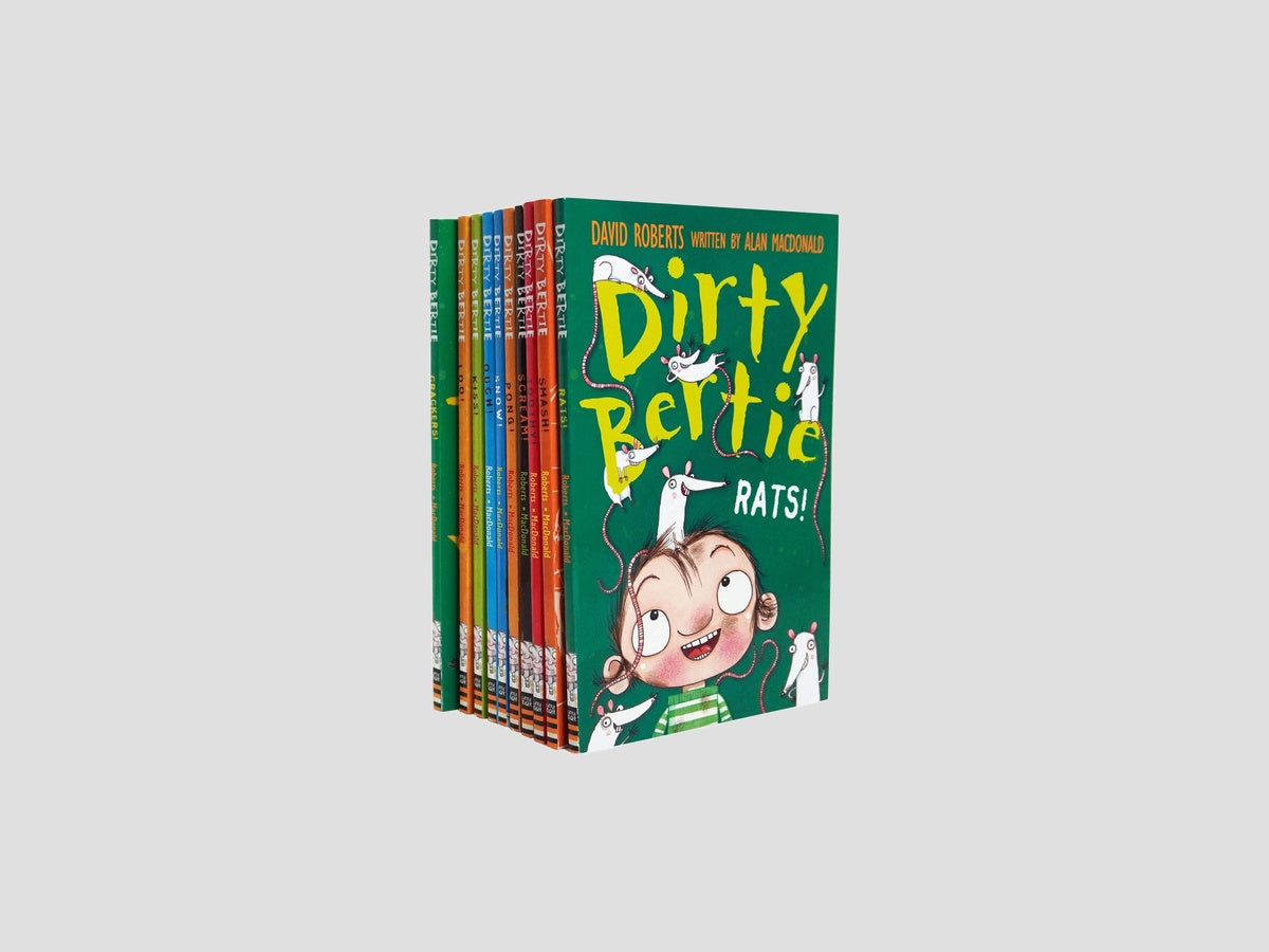 Dirty Bertie Series 2 Collection 10 Books Set (Book 11-20) - Age 5 years and up