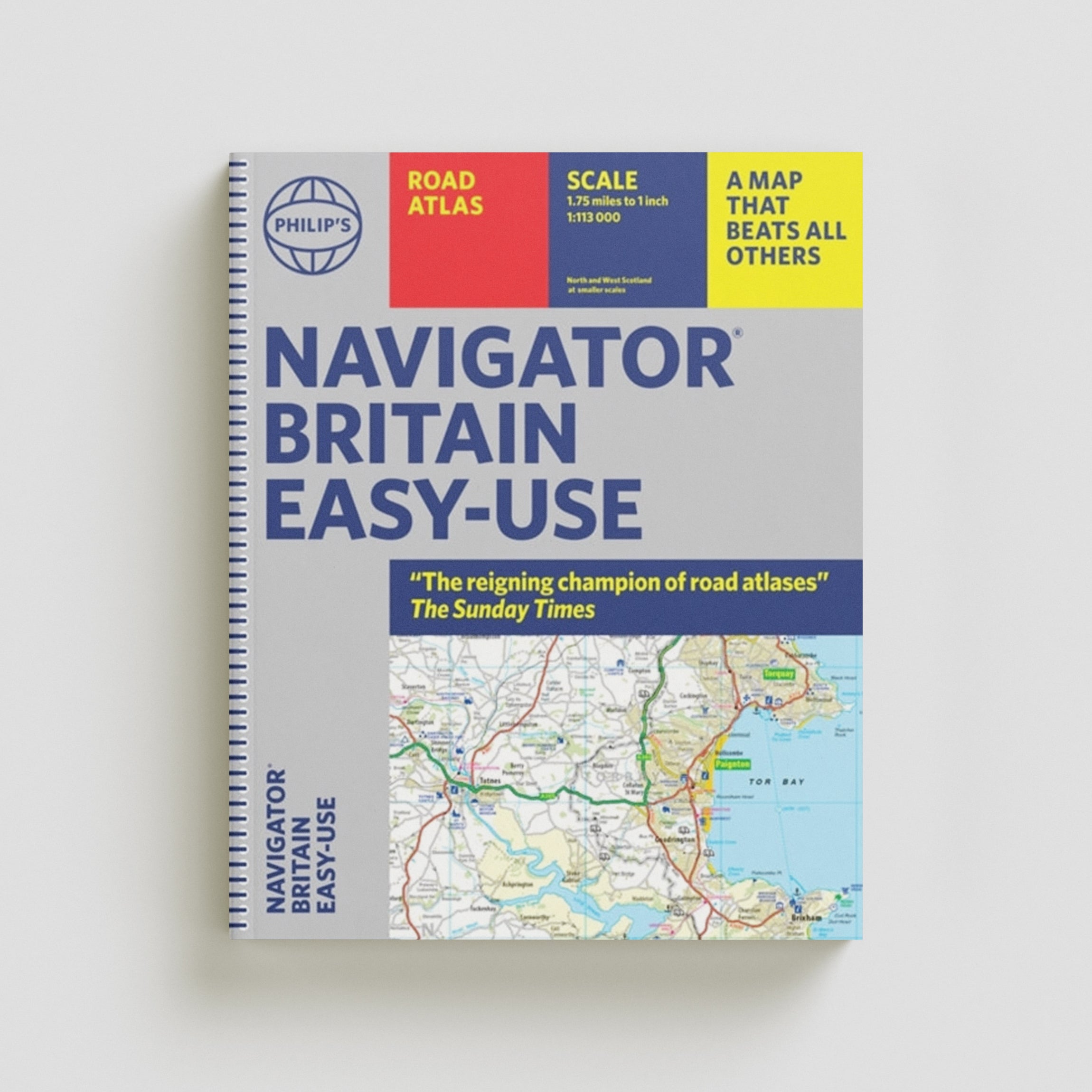Philip's Navigator Britain Easy Use Format Spiral bound