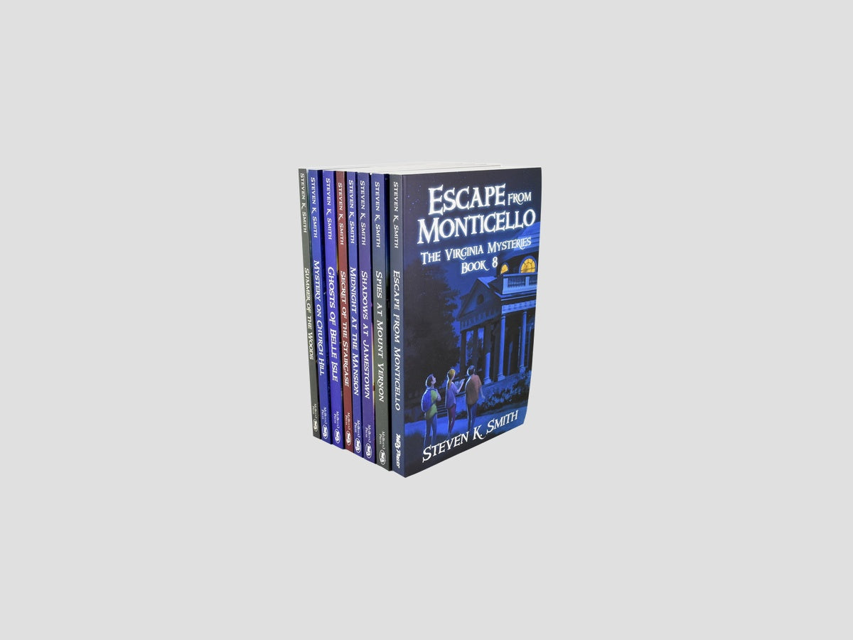 Virginia Mysteries Series 8 Books - Ages 9-14 Collection