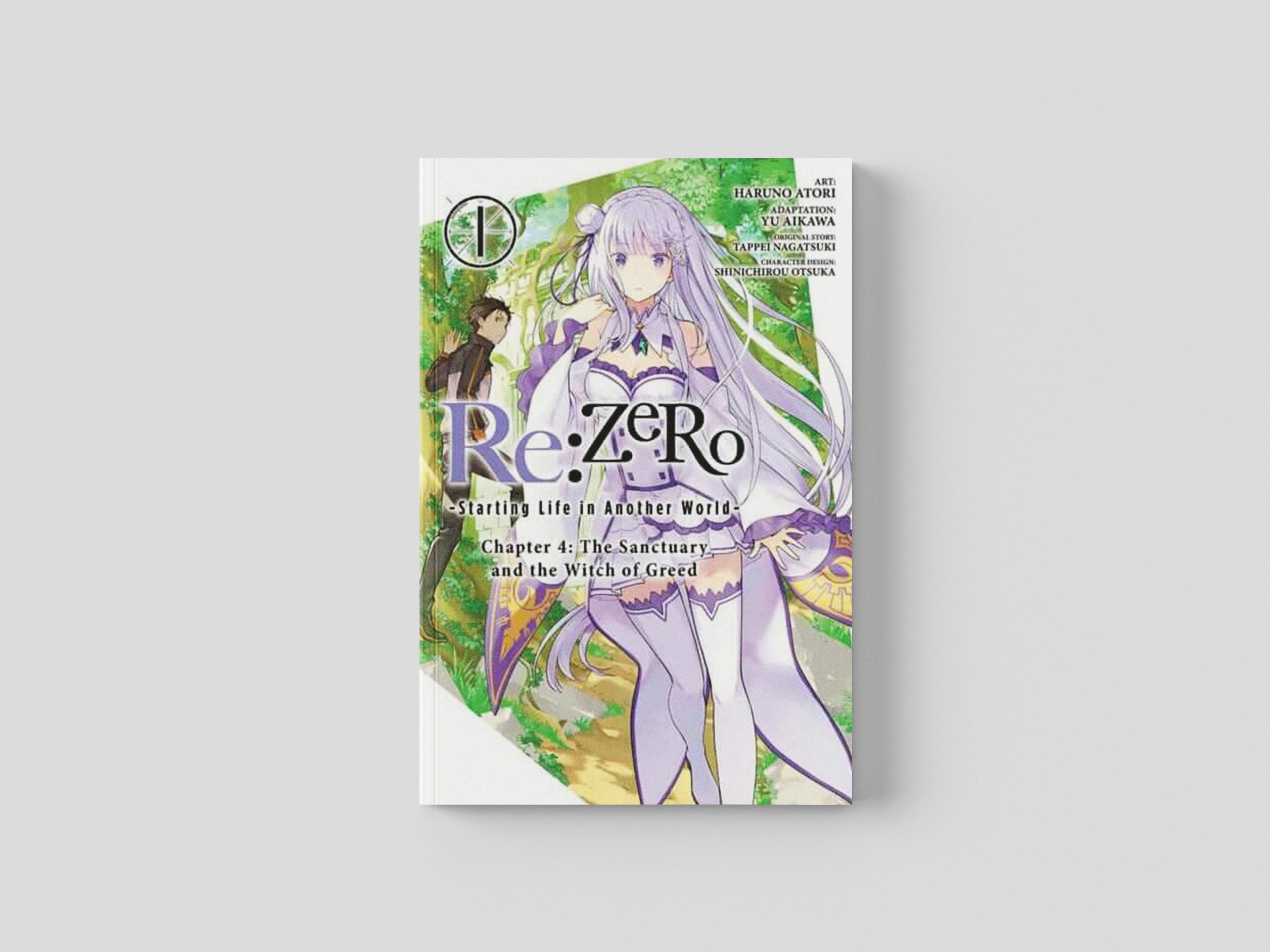 Re:ZERO -Starting Life in Another World-, Chapter 4: The Sanctuary and the Witch of Greed, Vol. 1 (manga) Paperback / softback