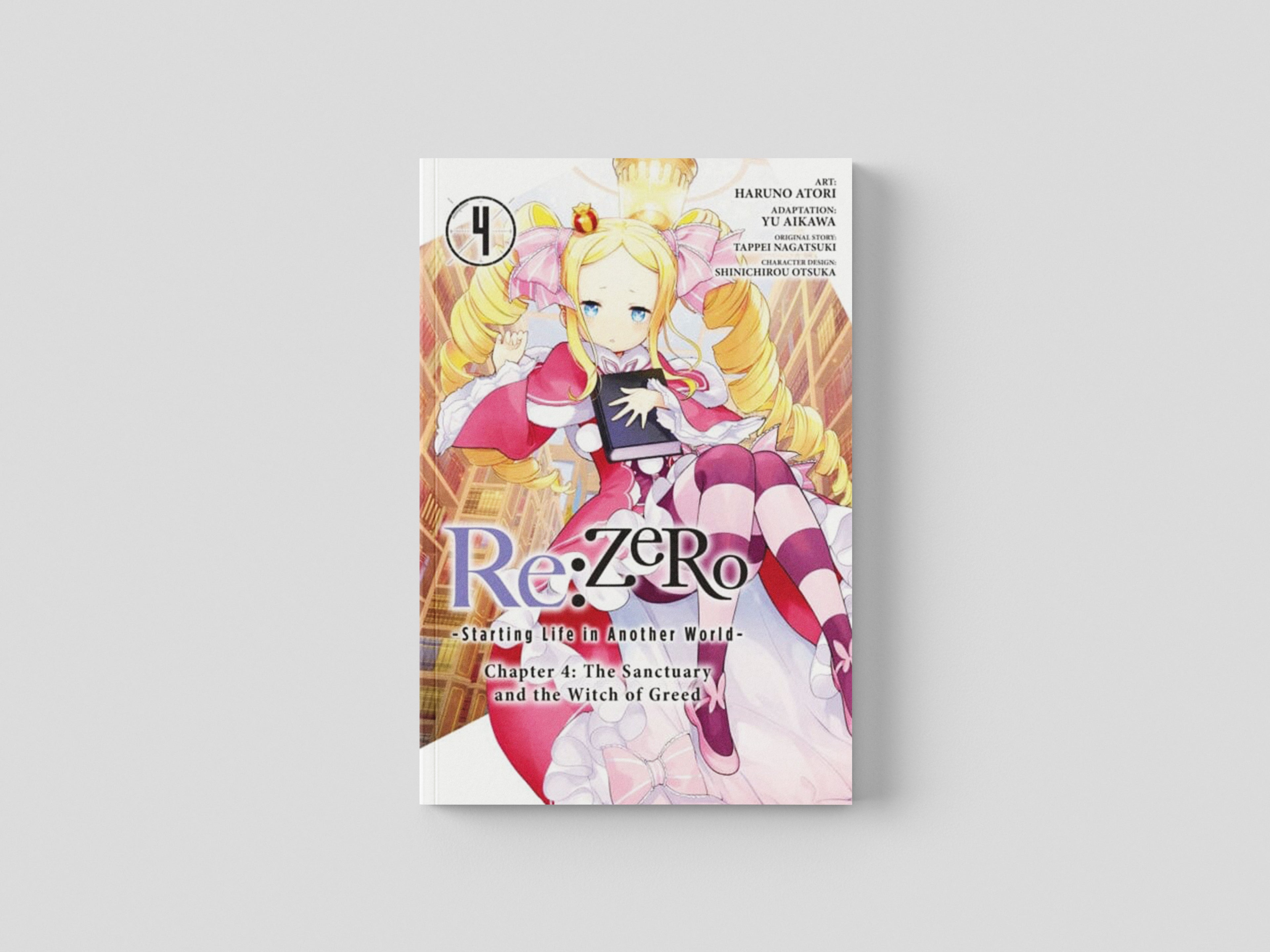 Re:ZERO -Starting Life in Another World-, Chapter 4: The Sanctuary and the Witch of Greed, Vol. 4 (manga) Paperback / softback