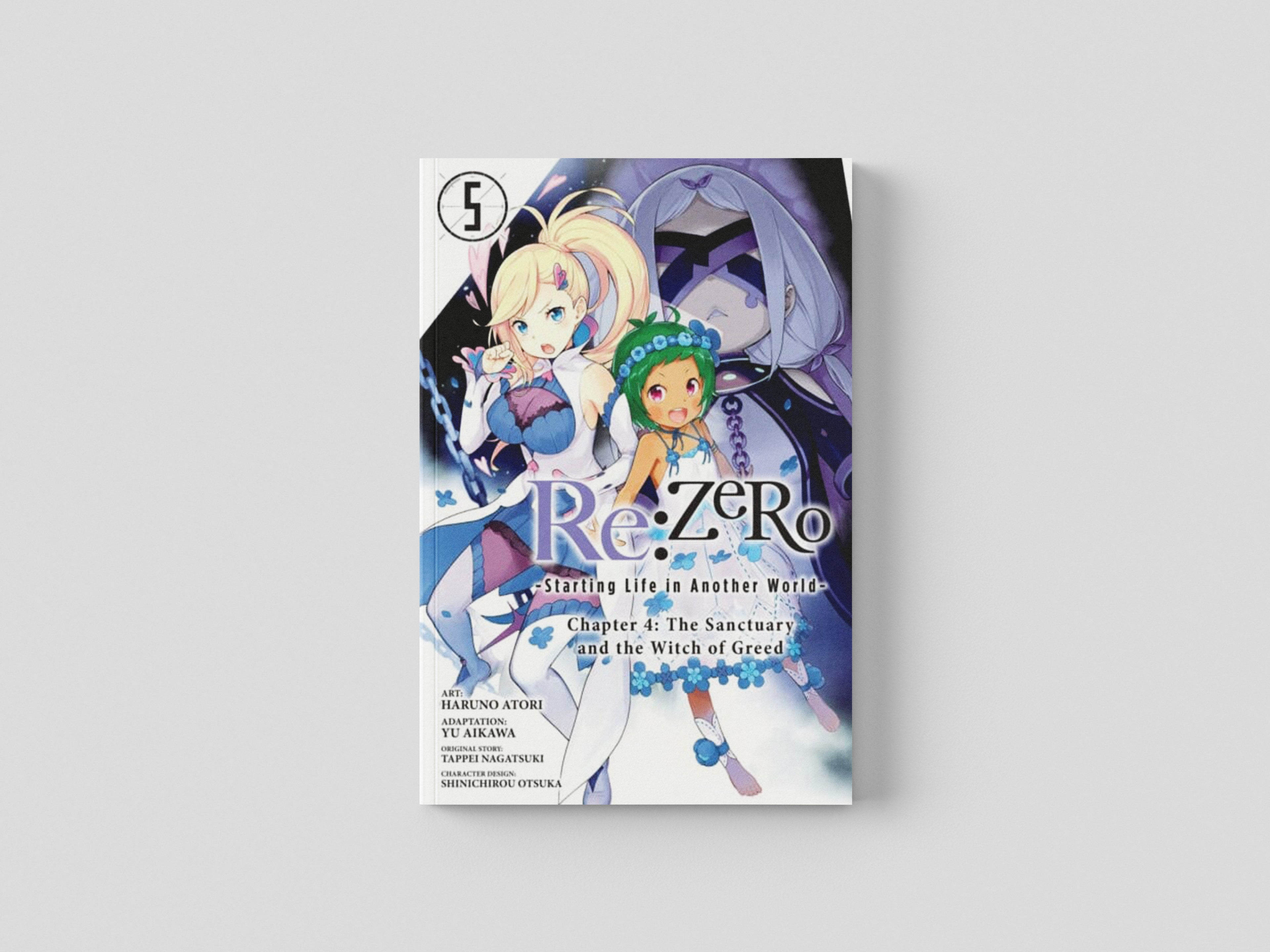 Re:ZERO -Starting Life in Another World-, Chapter 4: The Sanctuary and the Witch of Greed, Vol. 5 (manga) Paperback / softback