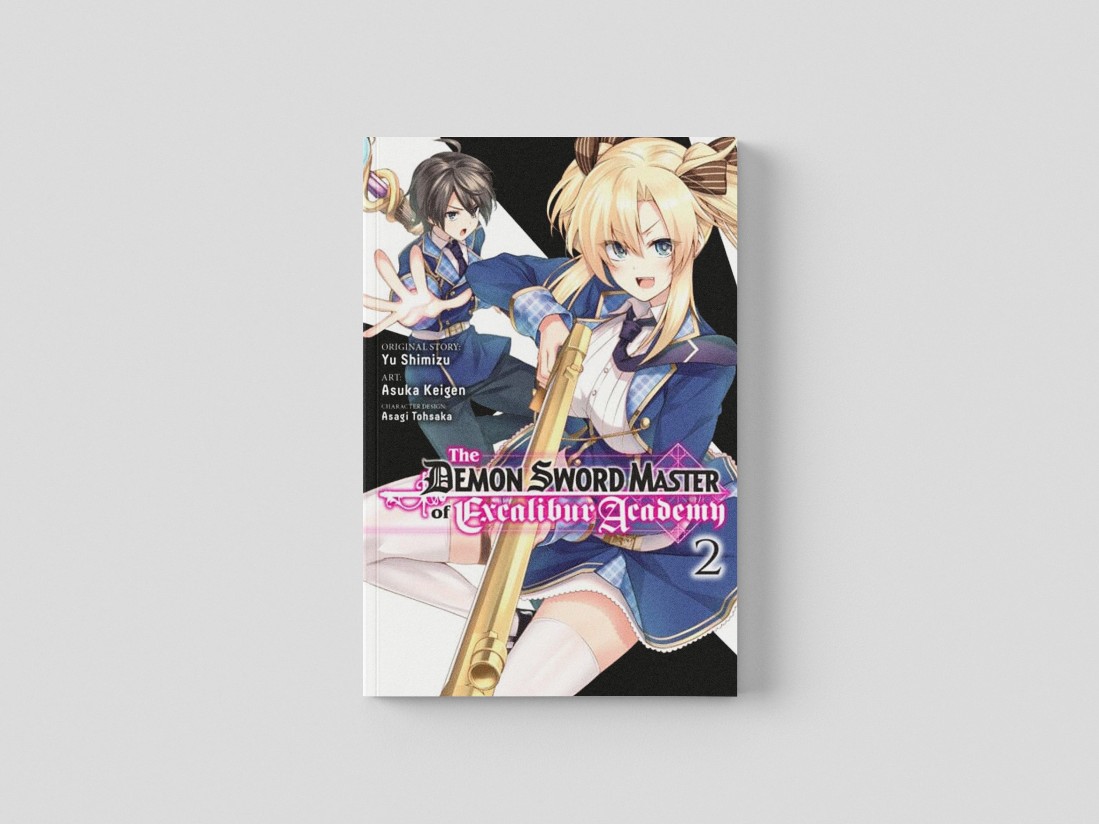 The Demon Sword Master of Excalibur Academy, Vol. 2 (manga) Paperback / softback