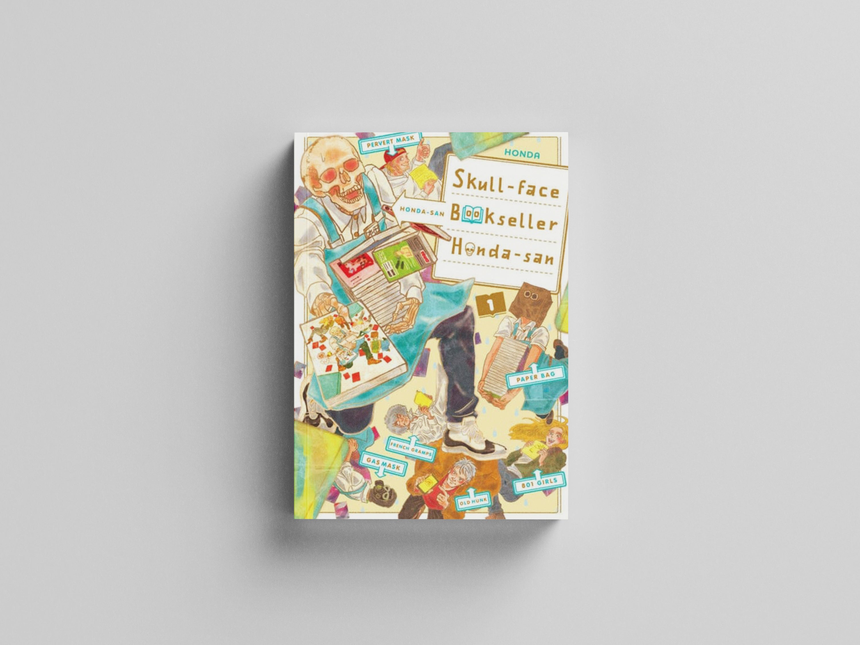 Skull-face Bookseller Honda-san, Vol. 1 Paperback / softback