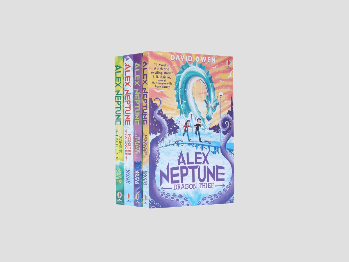 Alex Neptune Series 4 Books Collection Set - Ages 9-12