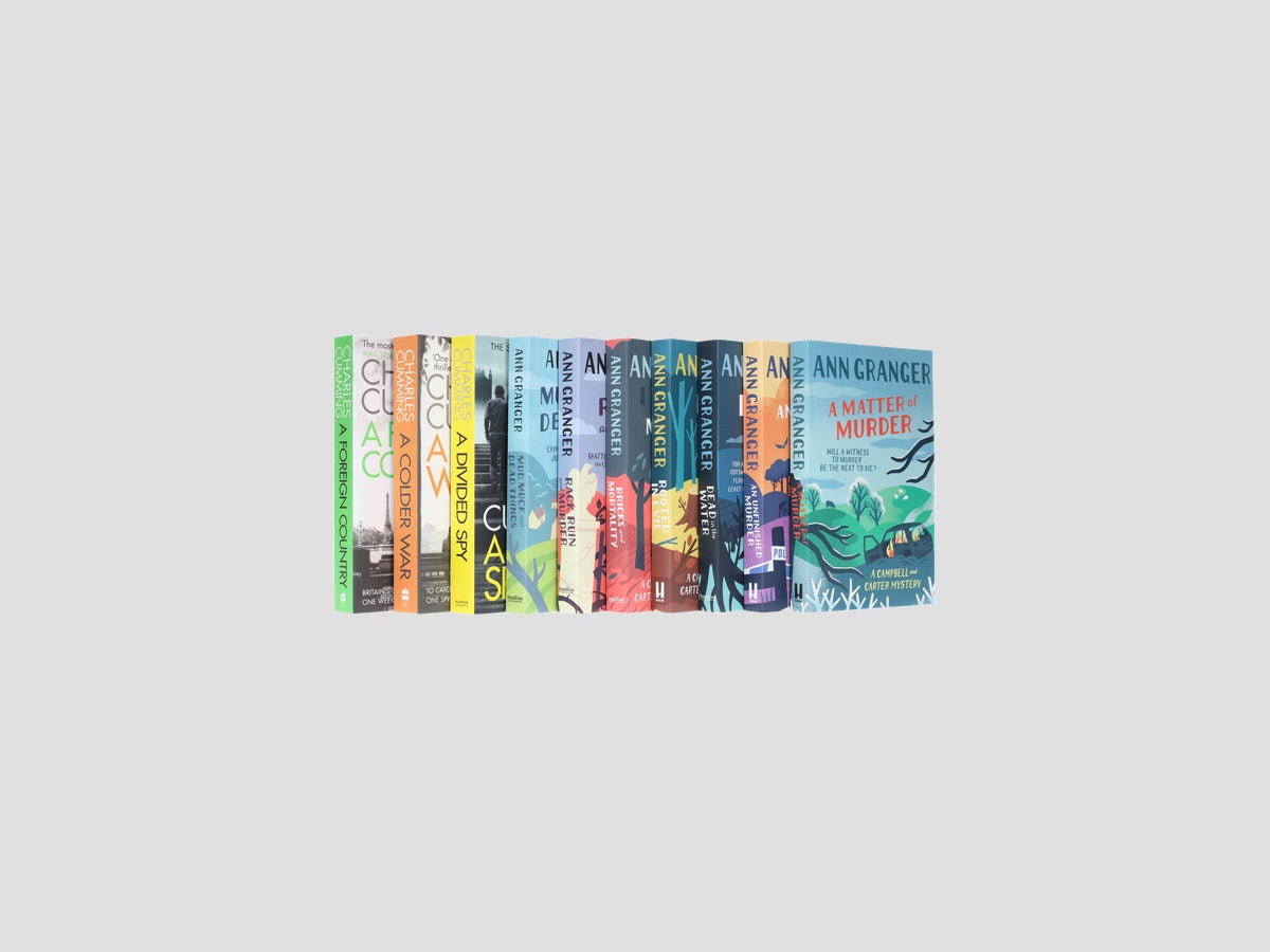 British Spy & Mystery Crime Series Bundle: 10 Book Set
