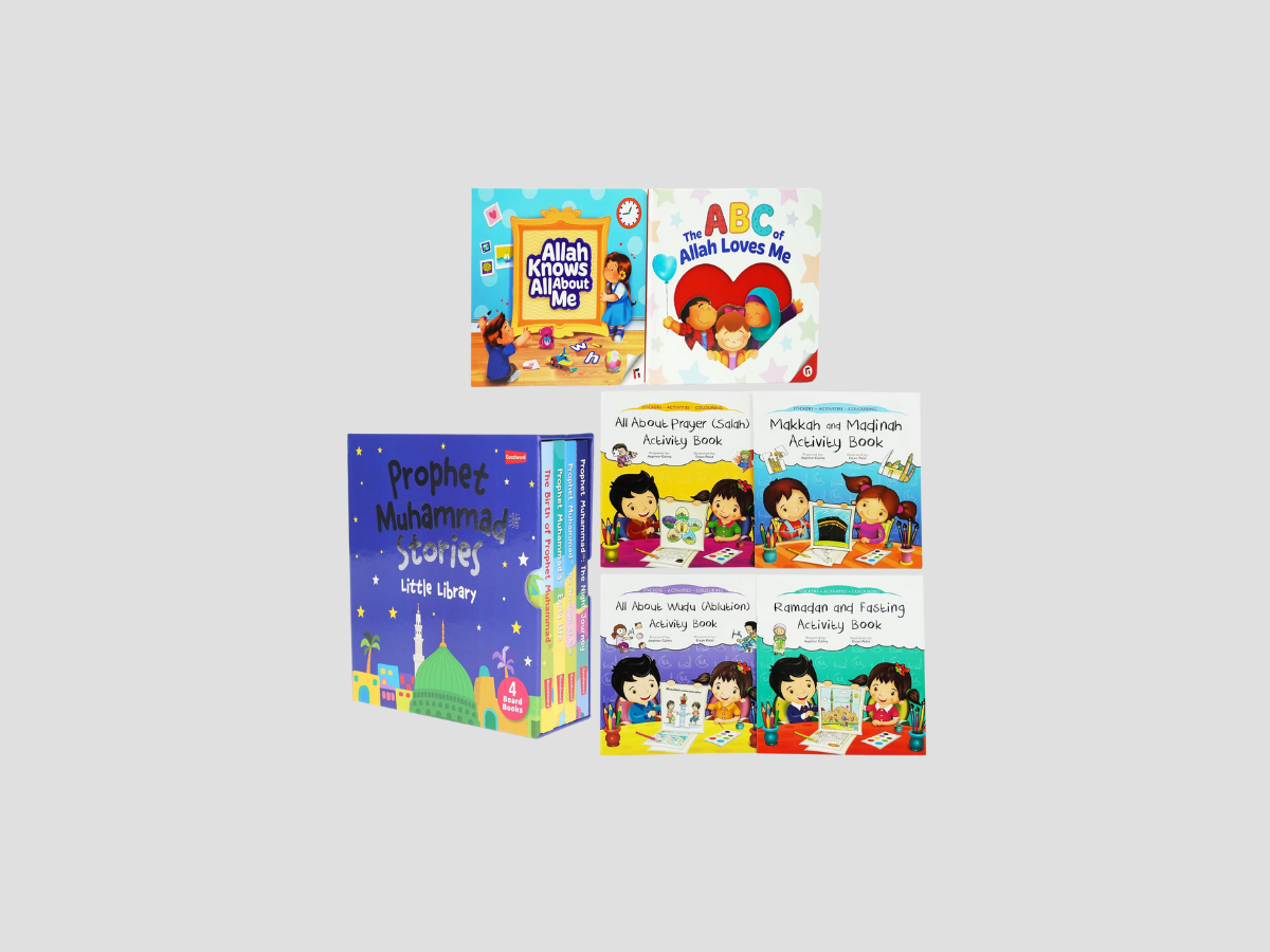 Ramadan Stories: All About Islam Children's Collection 10 Books Set - Ages 0-7