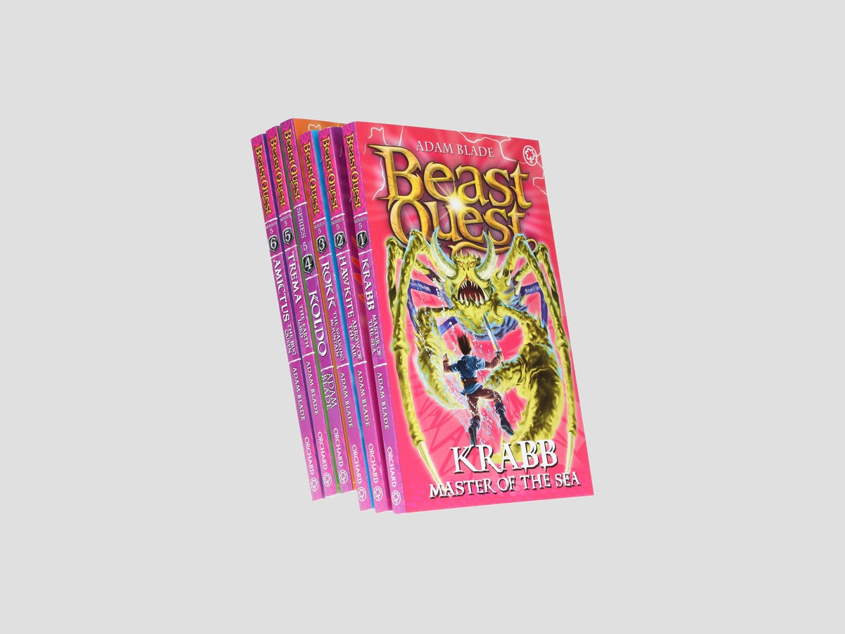 Beast Quest Series 5: 6 Books Collection Set - Ages 7-9