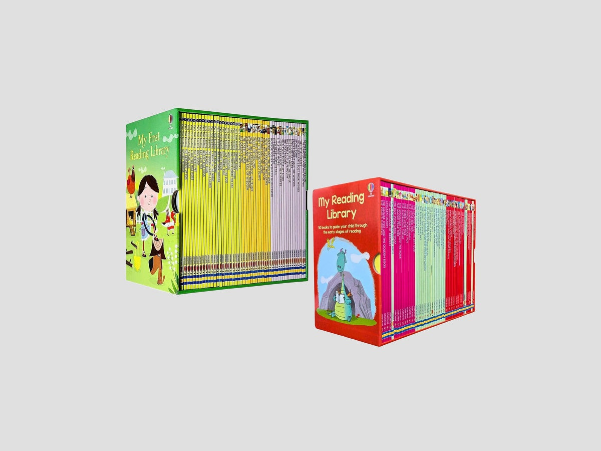 Usborne My First Reading Library Collection 100 Books Box Set - Ages 5-7