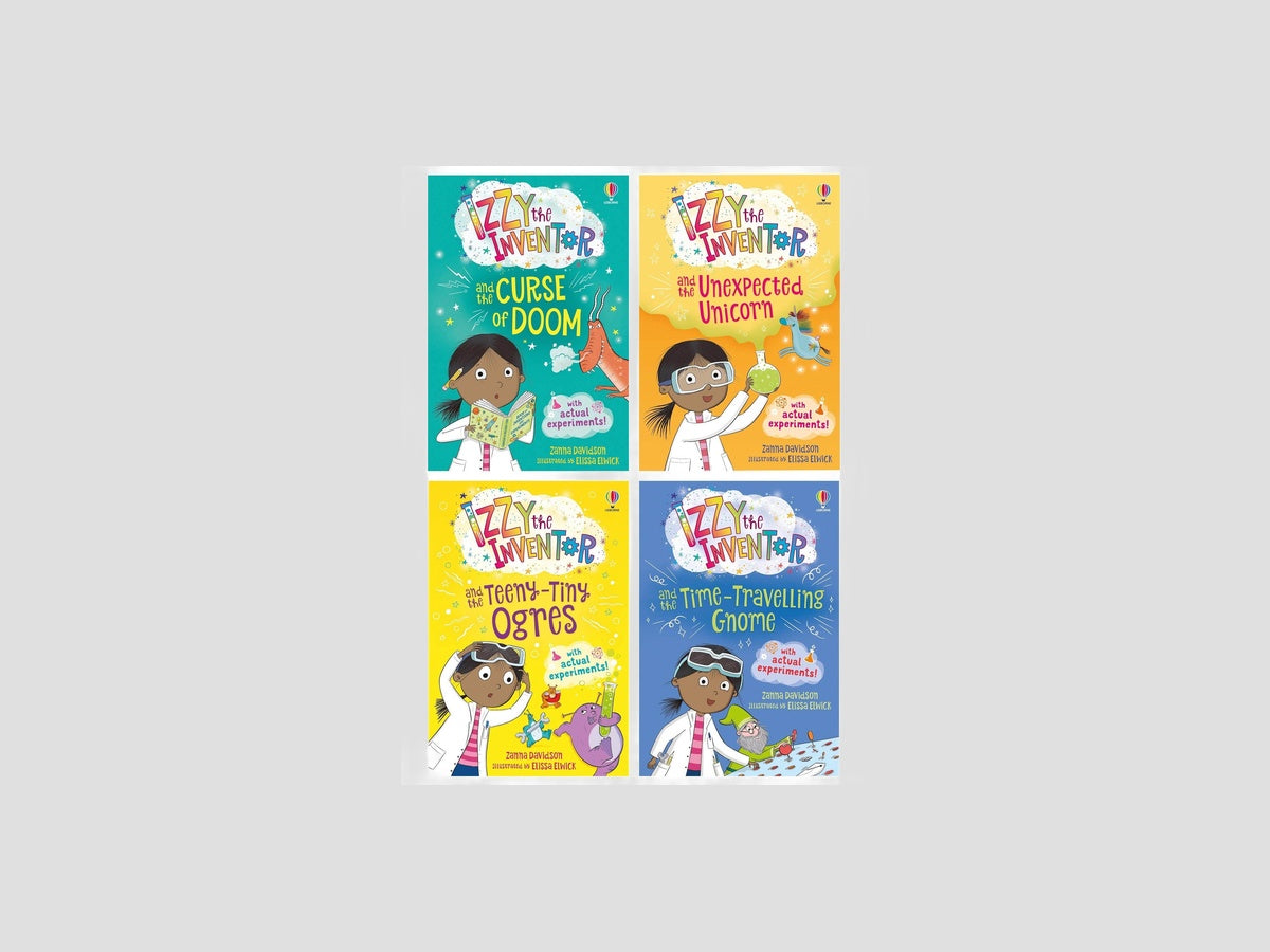 Izzy the Inventor Series 4 Books Collection