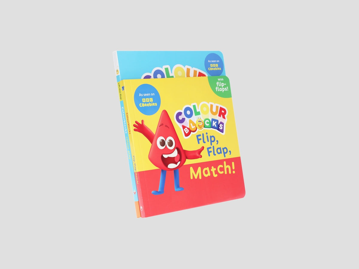 Colourblocks Colour Play: A Lift-the-Flap Book & Colourblocks Flip, Flap, Match! Collection - Ages 3-6