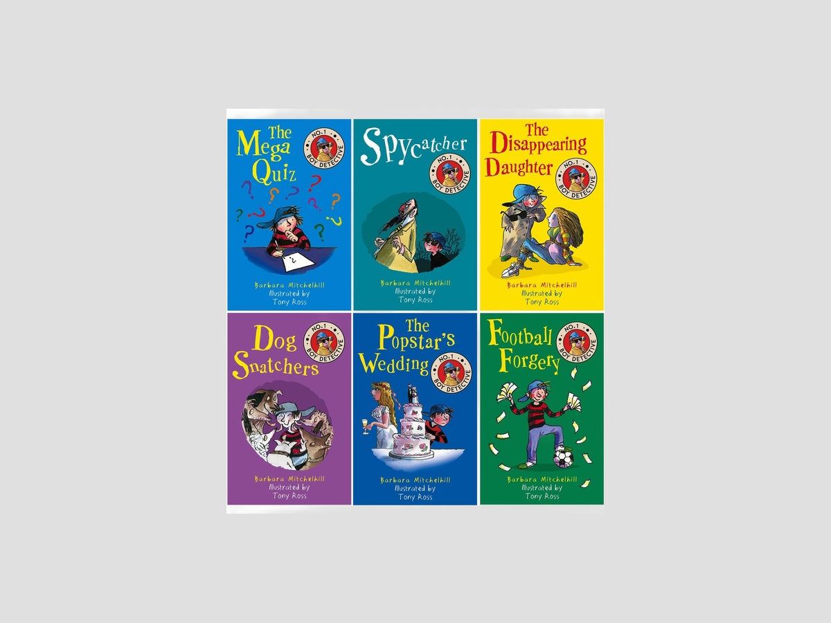 No. 1 Boy Detective Series 6 Books Collection - Ages 5-8