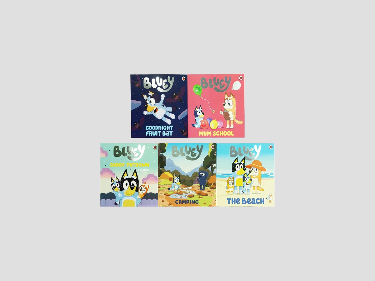 Bluey 5 Picture Books Collection