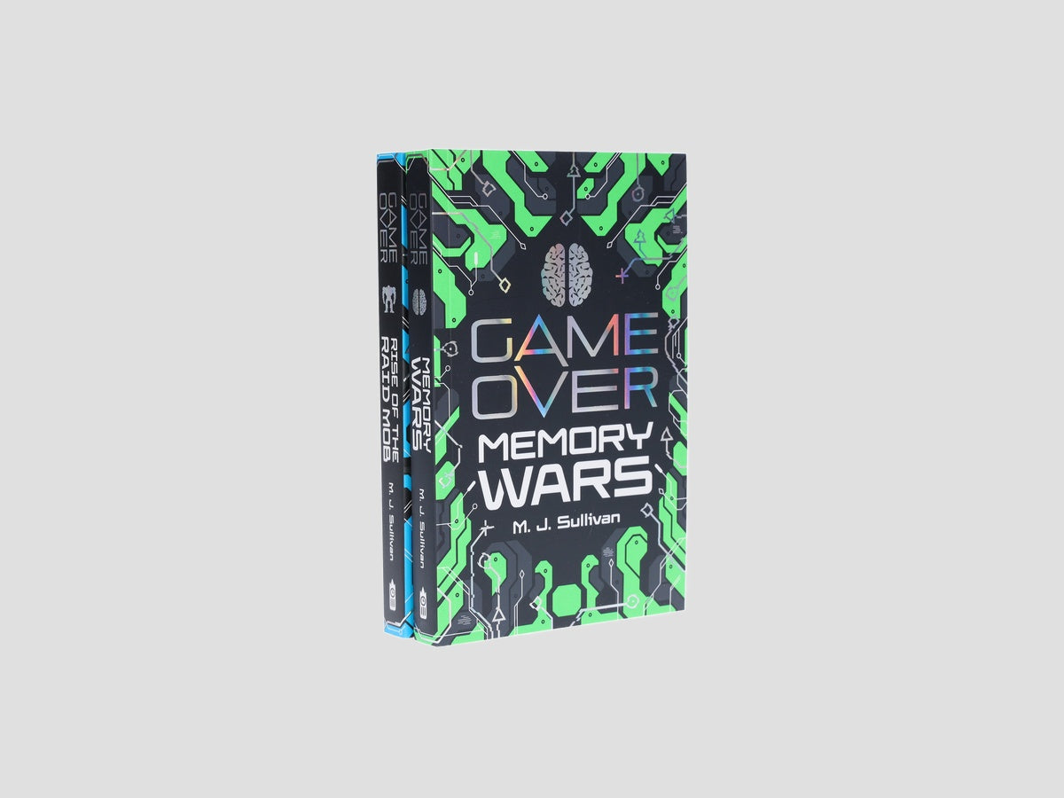 Game Over Series (Rise of the Raid Mob & Memory Wars) 2 Books Collection