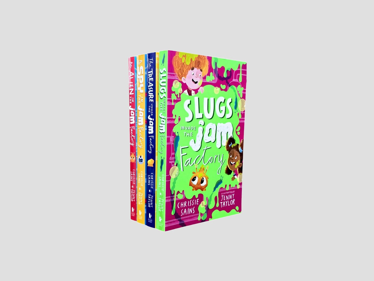 An Alien in the Jam Factory 4 Books Collection Set - Ages 6-9