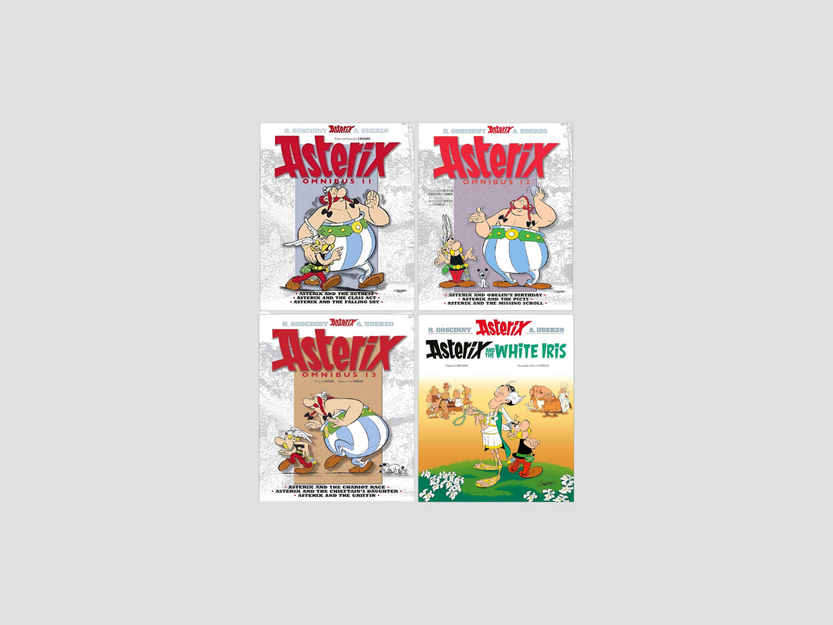 Asterix Omnibus 11-13 (Book 31-40) Graphic Novels Collection