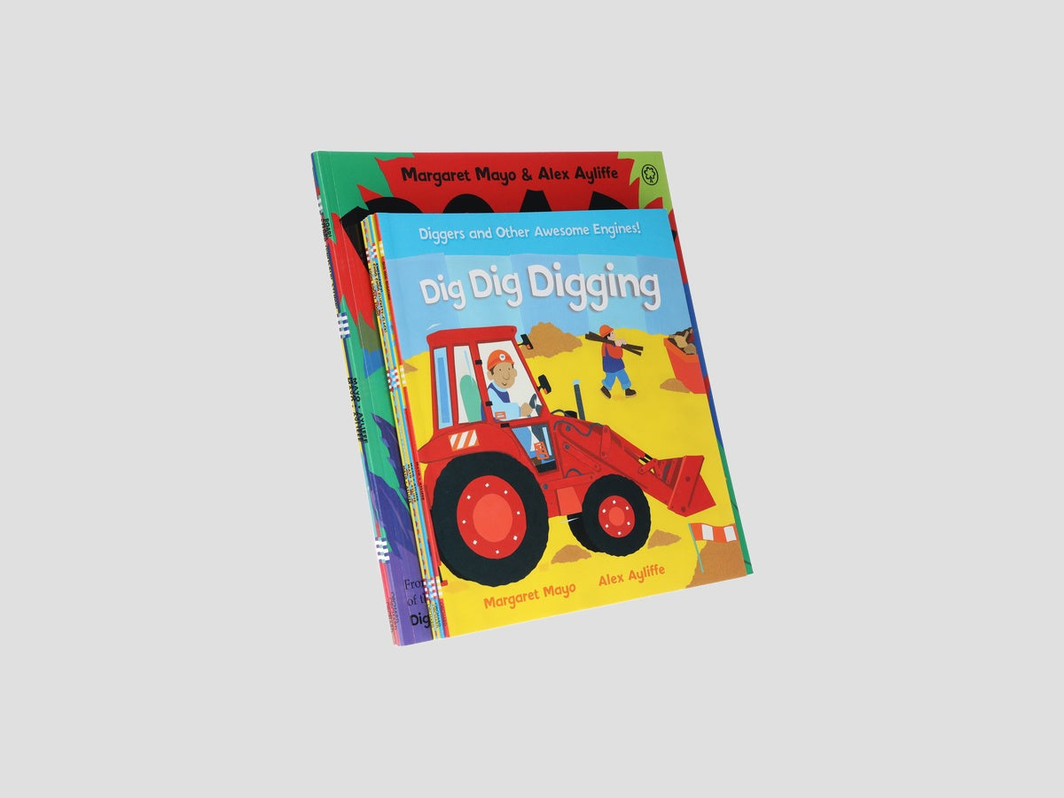 Awesome Engines & On The Go Series 8 Books Collection Set - Ages 3-11