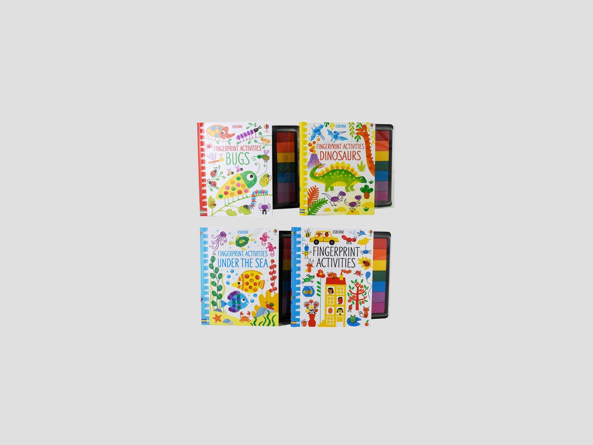 Usborne Fingerprint Activities Collection - Age 3+