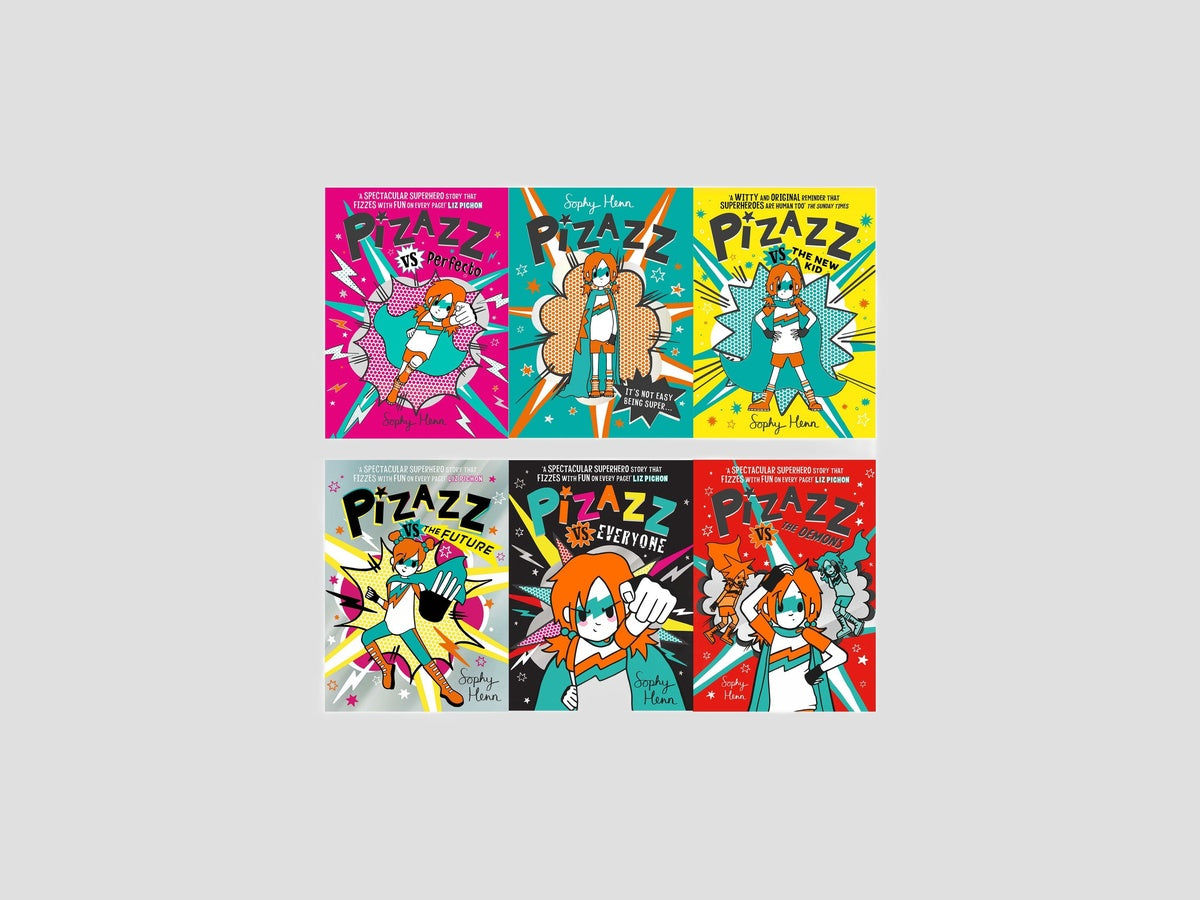 Pizazz 6 Books Collection Set - Ages 7-9