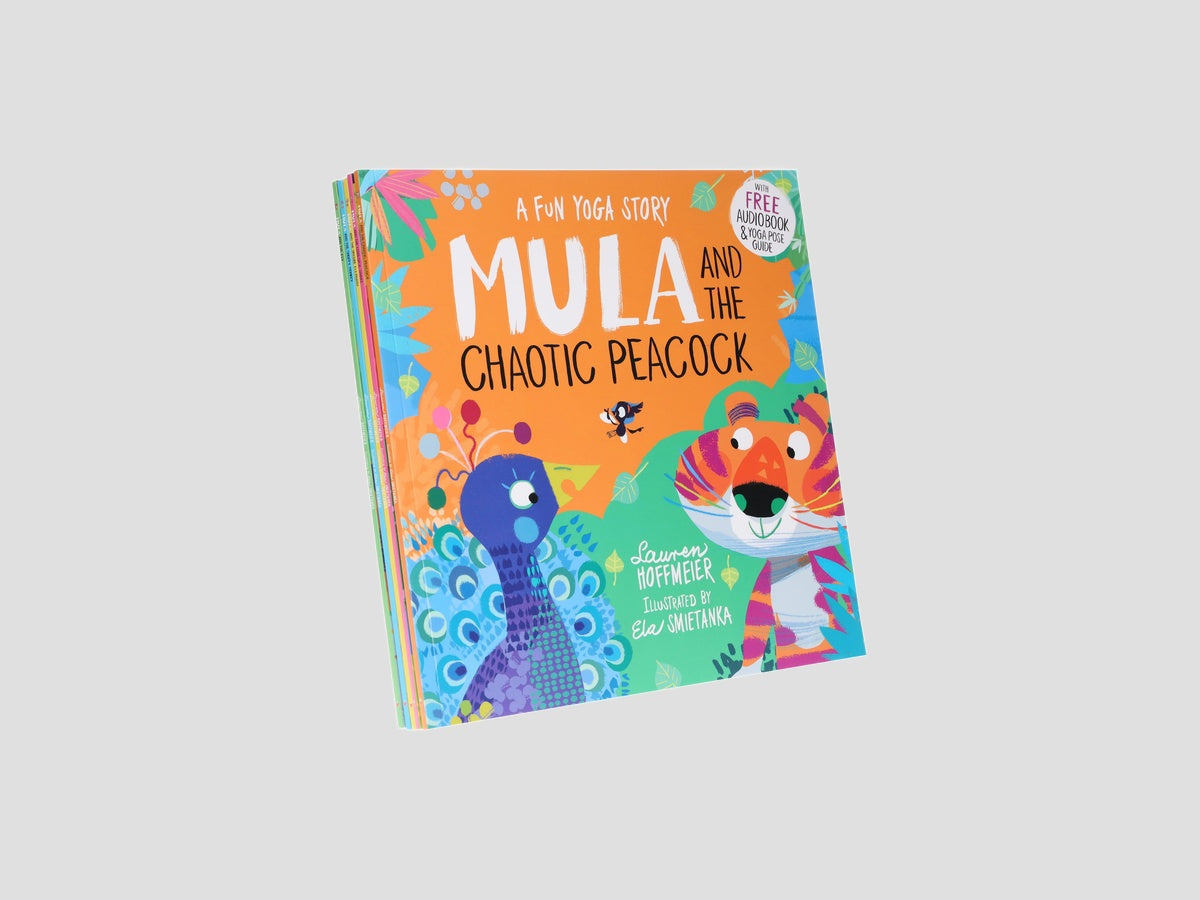 Mula and the Fly Animal Fun Yoga Stories 5 Picture Books Collection