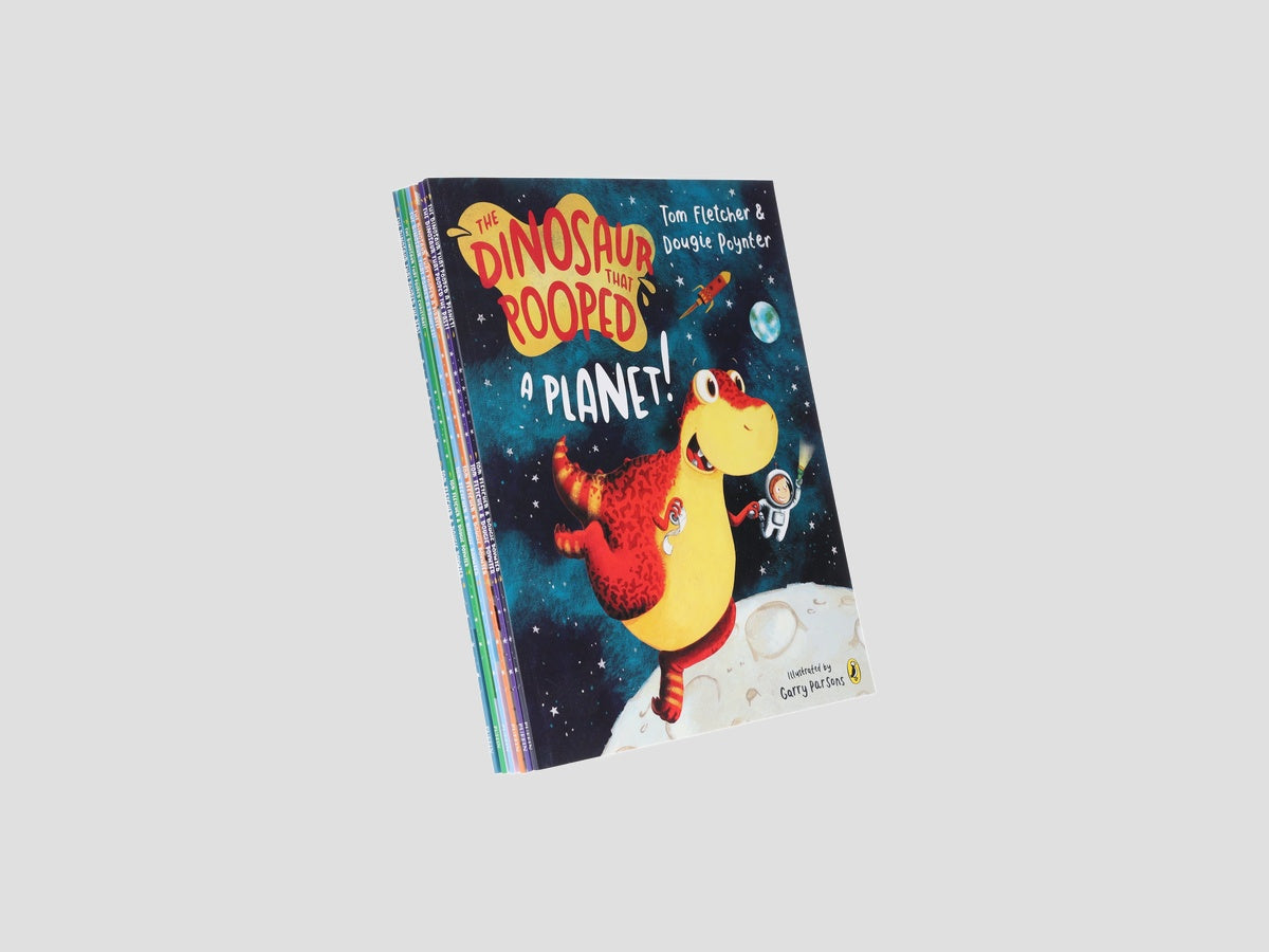 The Dinosaurs That Pooped Series 6 Books Collection