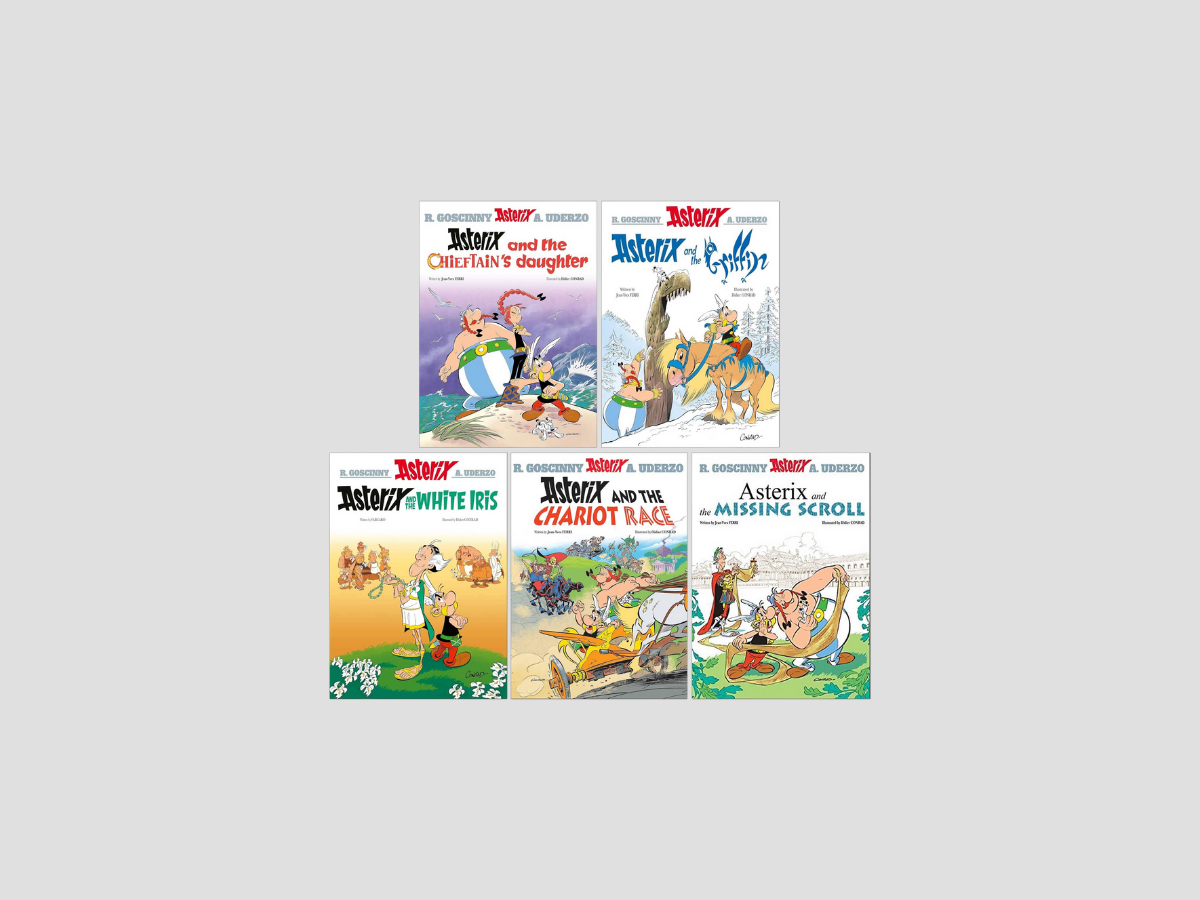 Asterix Series 8 (Book 36-40) - Ages 6-11