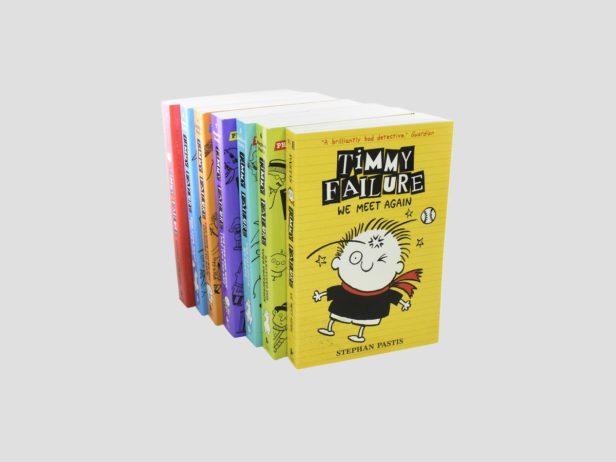 Timmy Failure Series 1-7 Books Collection