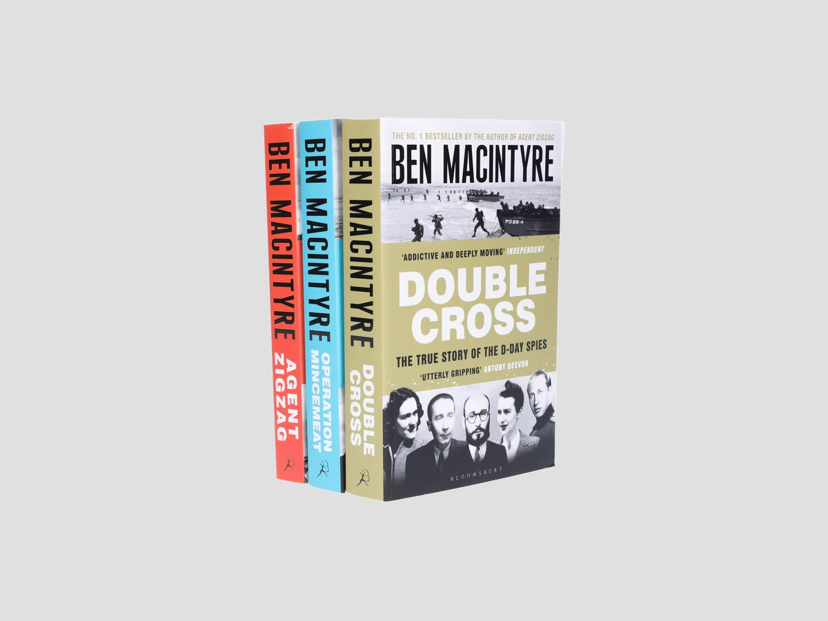 Ben Macintyre Collection (Double Cross, Agent Zigzag & Operation Mincemeat) 3 Books Collection