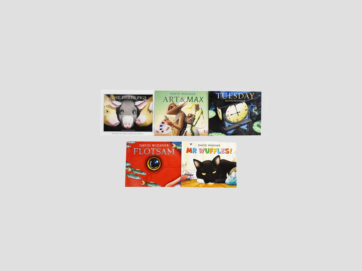David Wiesner 5 Picture Books Collection Age 0-5