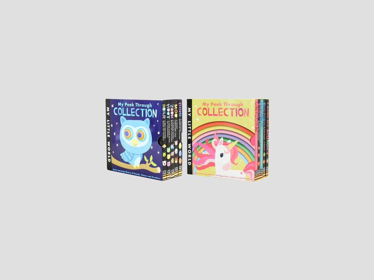 My Little World Peek Through Collection 10 Books - Ages 0-5