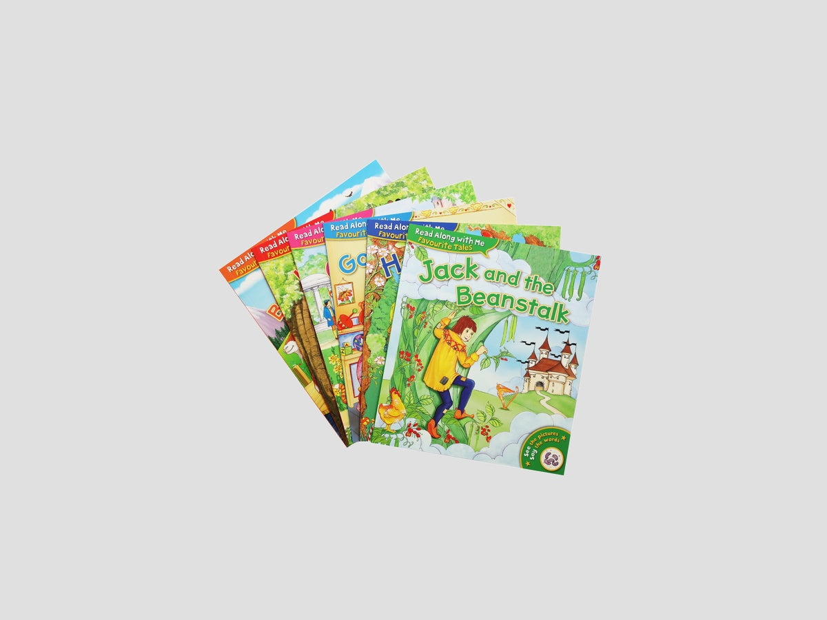 Favourite Tales Read Along With Me 6 Books Collection Set - Ages 4+