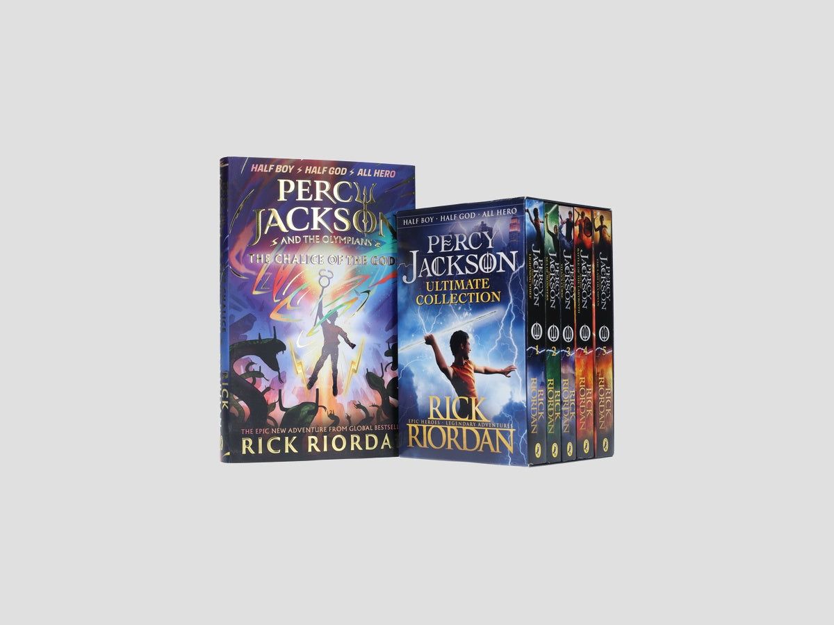 Percy Jackson 6 Books Collection Set - Ages 9-14