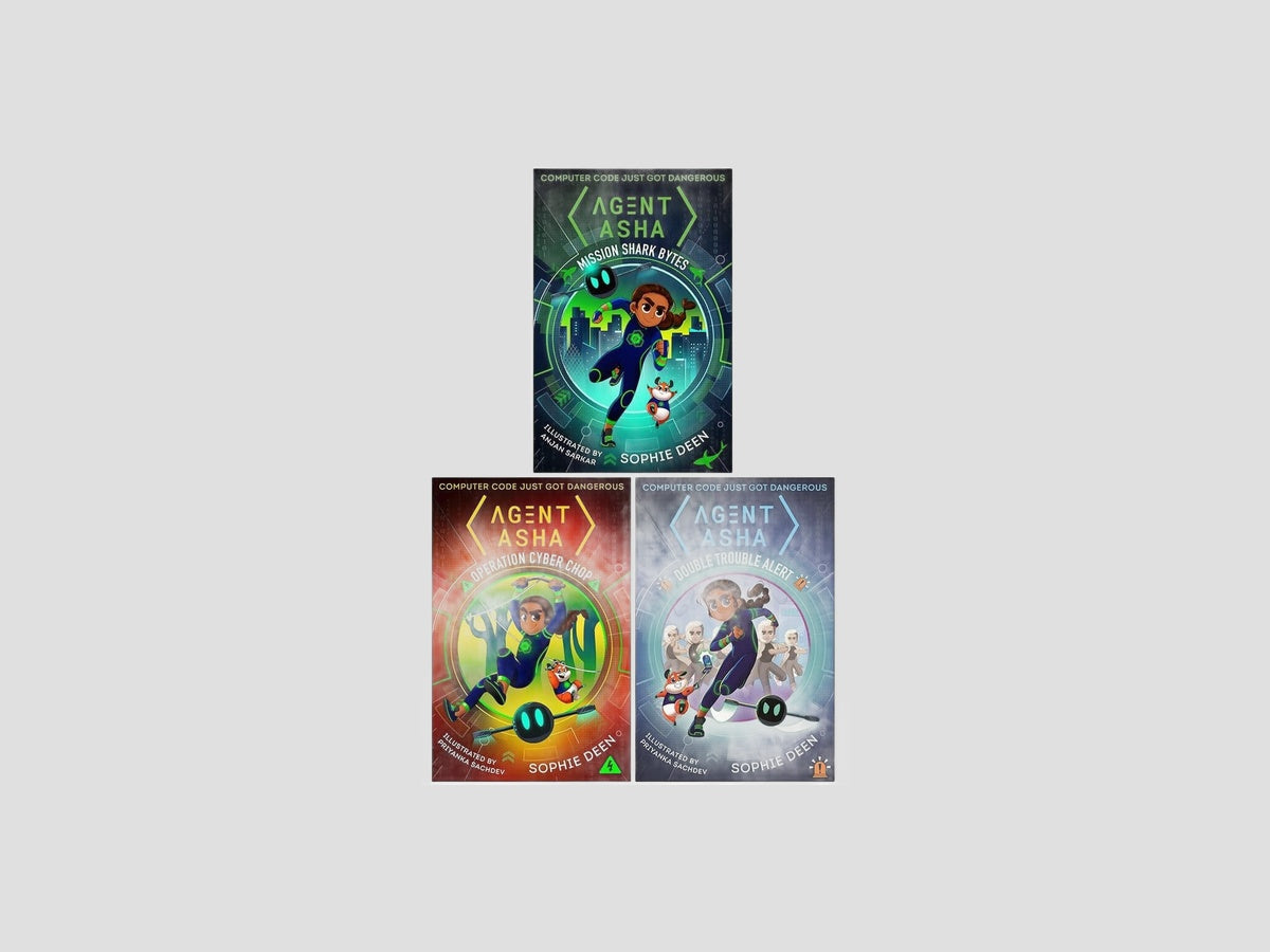 Agent Asha Trilogy (Ages 9-11) Collection