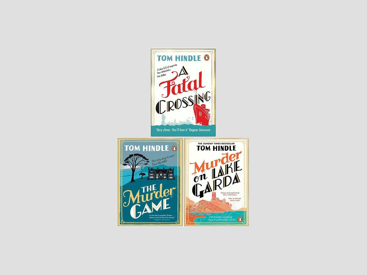 Tom Hindle Murder Mystery Collection (A Fatal Crossing, The Murder Game & Murder on Lake Garda) Collection - Ages 16+