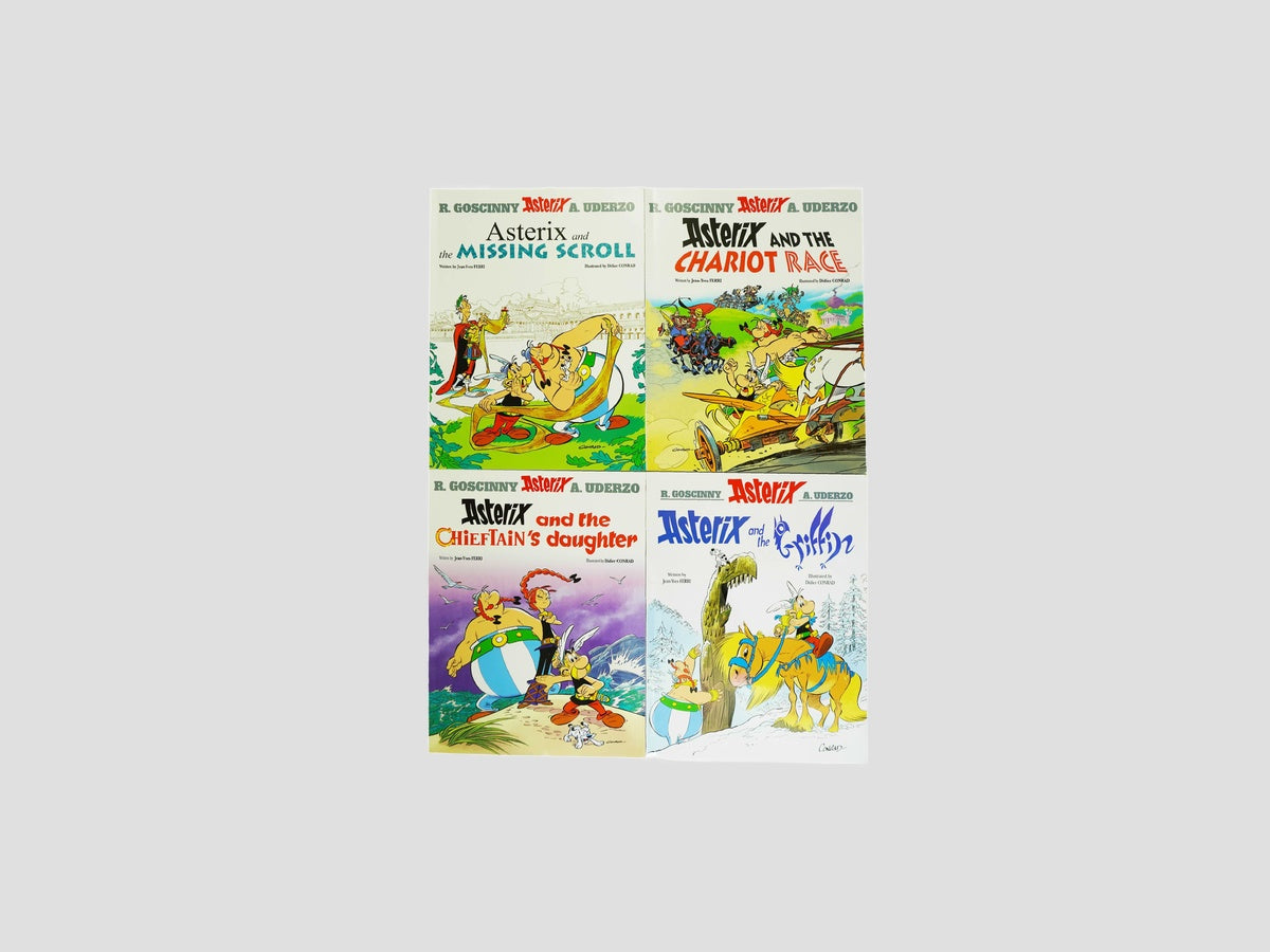 Asterix Series (Book 36-39) 4 Books Collection