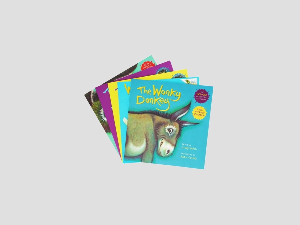 The Wonky Donkey 5 Books Collection Set - Ages 2-6