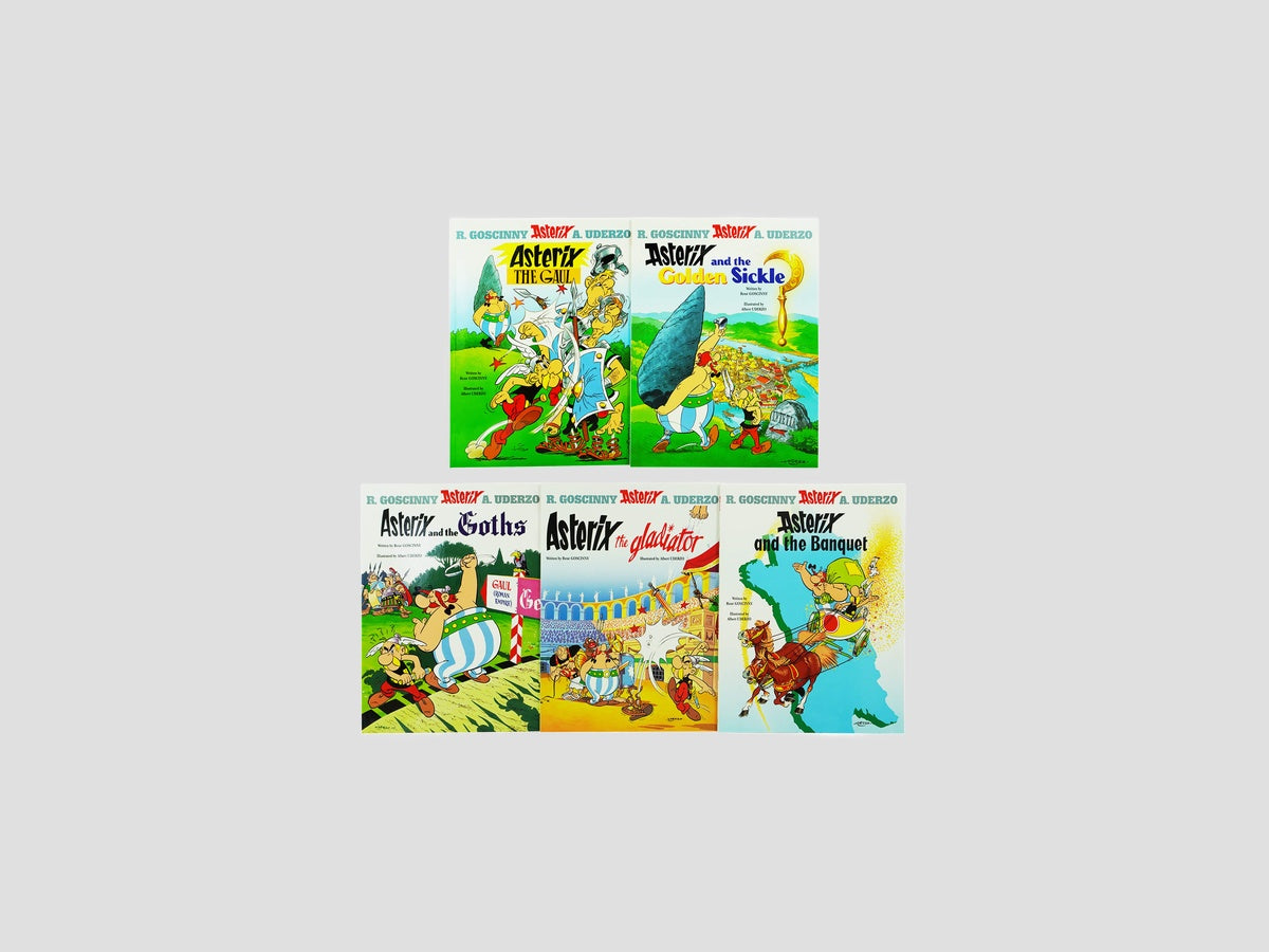 Asterix Series 1 (Book 1-5) 5 Books Collection